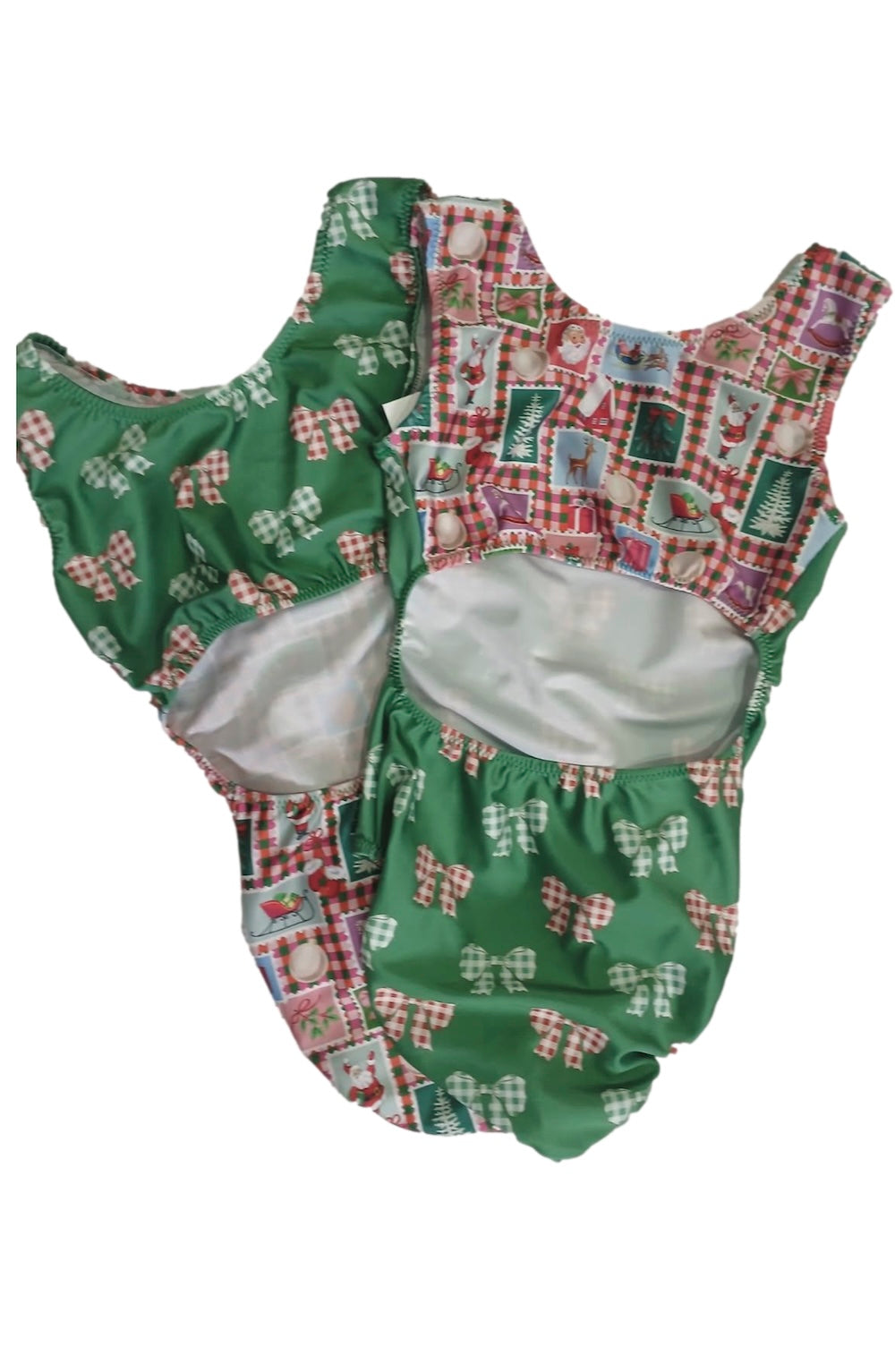 Christmas Classics Vice Versa Bow Leotard | Open-Back Tank Leotard