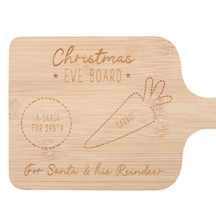 Wooden Christmas Eve Serving Board - Foxy’s