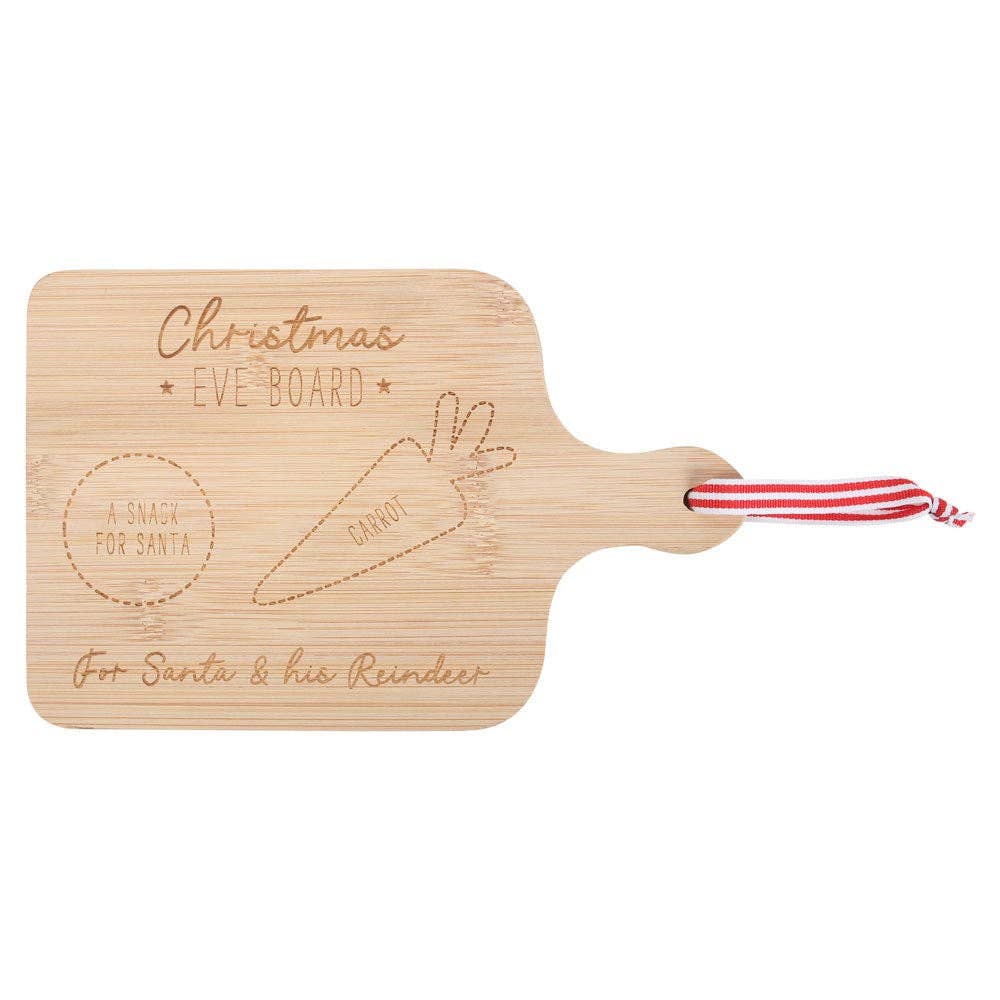 Wooden Christmas Eve Serving Board - Foxy’s