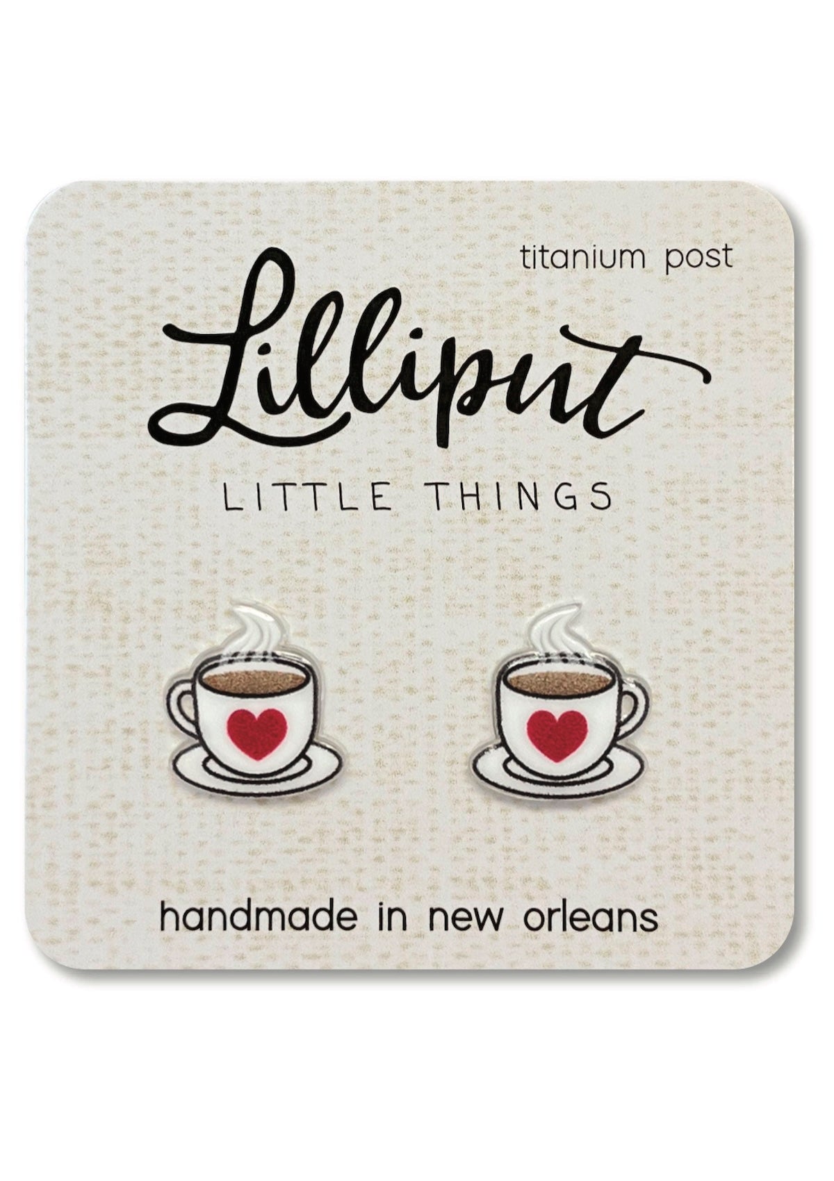 Coffee Cup Earrings - Foxy’s