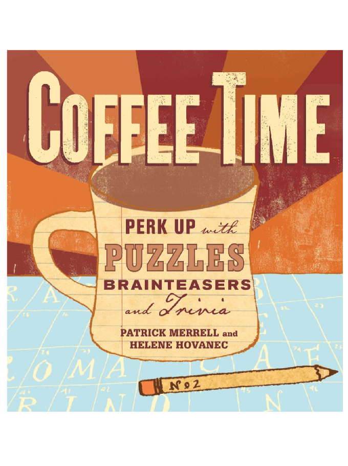 Coffee Time Puzzle Book - Foxy’s