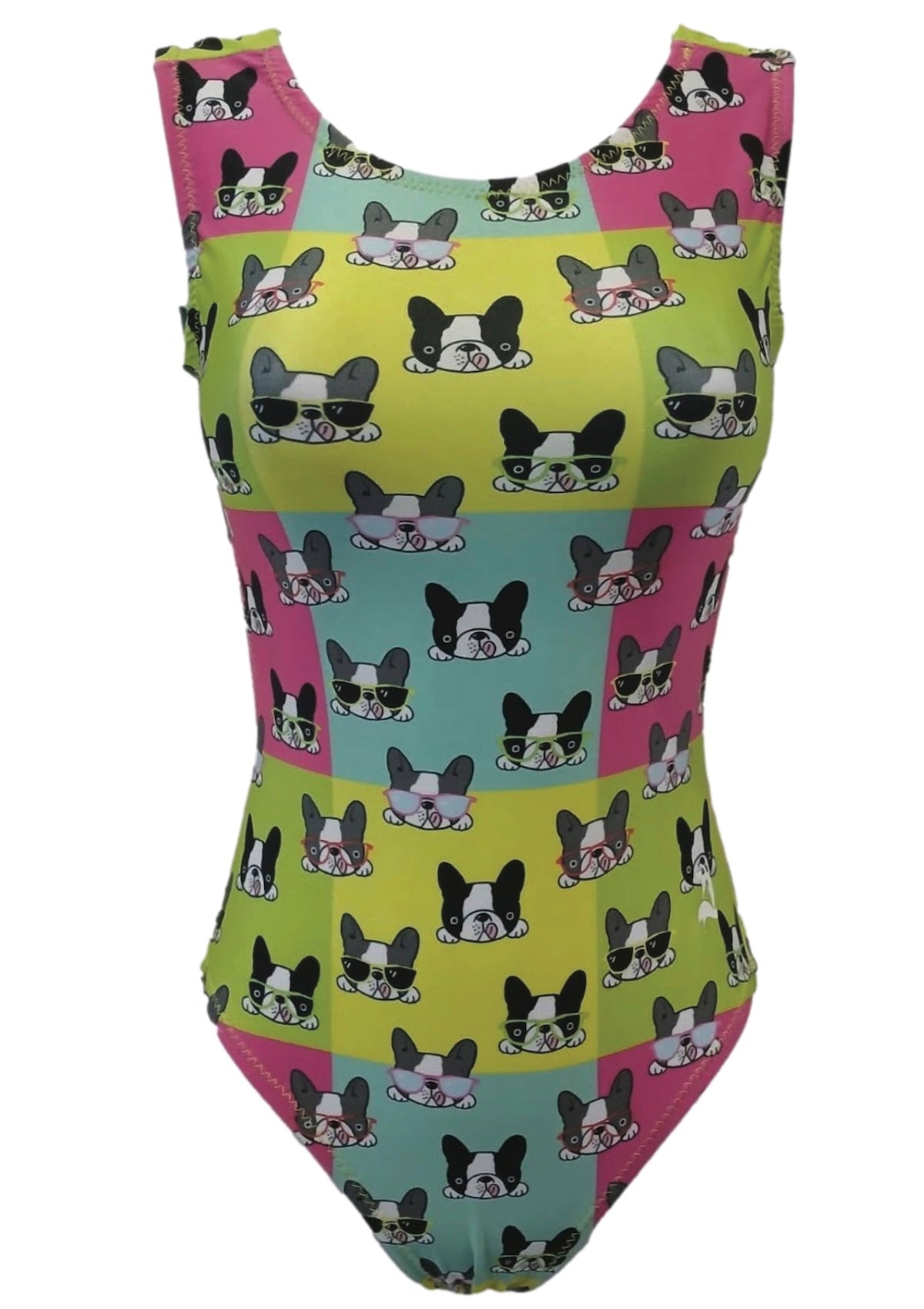 Cool Frenchie Leotard for Girls - Foxy’s