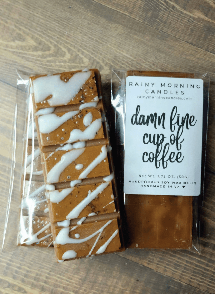 Fine Cup of Coffee Snap Bar Wax Melts - Foxy’s