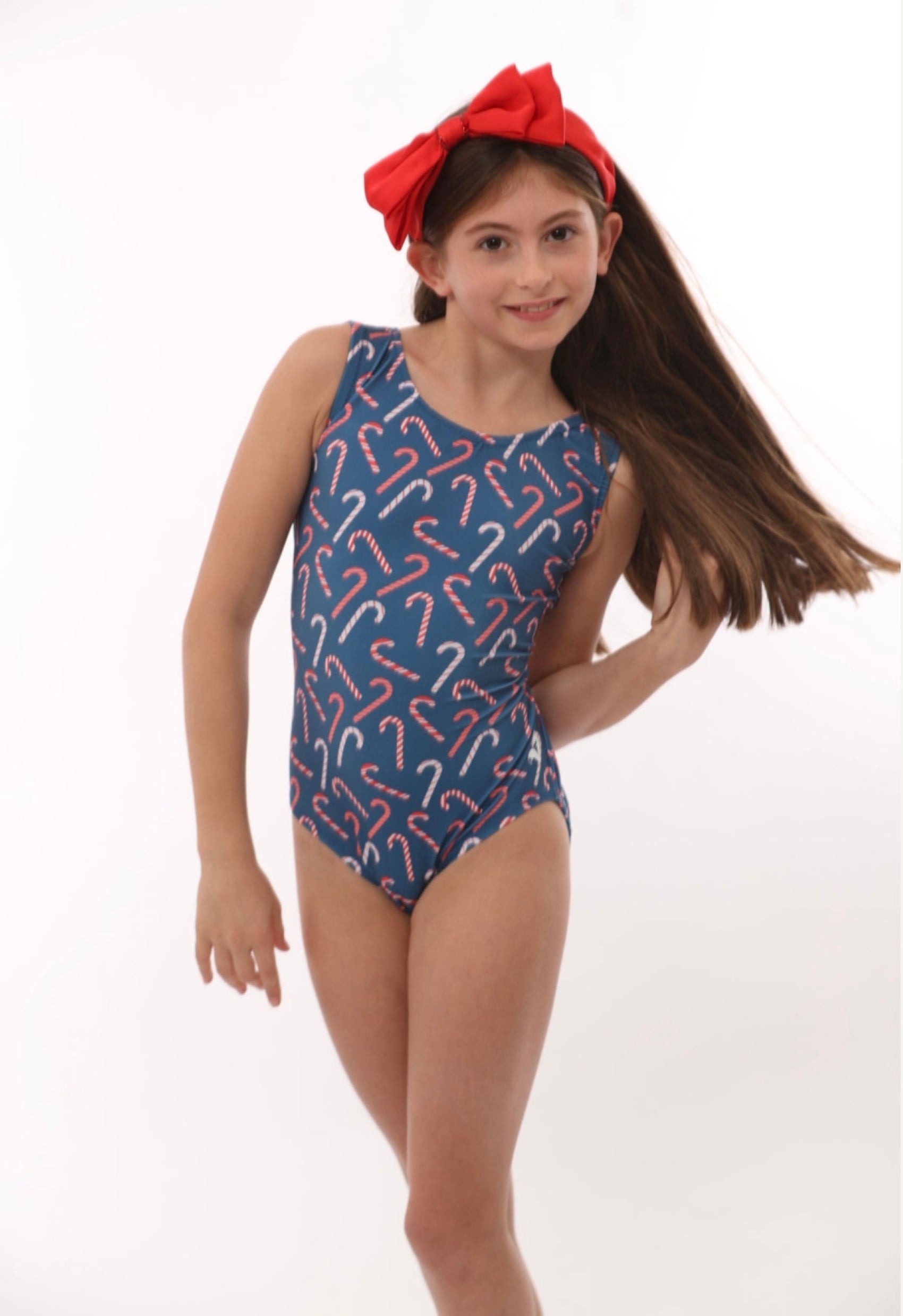 Candy Cane Lane Leotard - Foxy’s