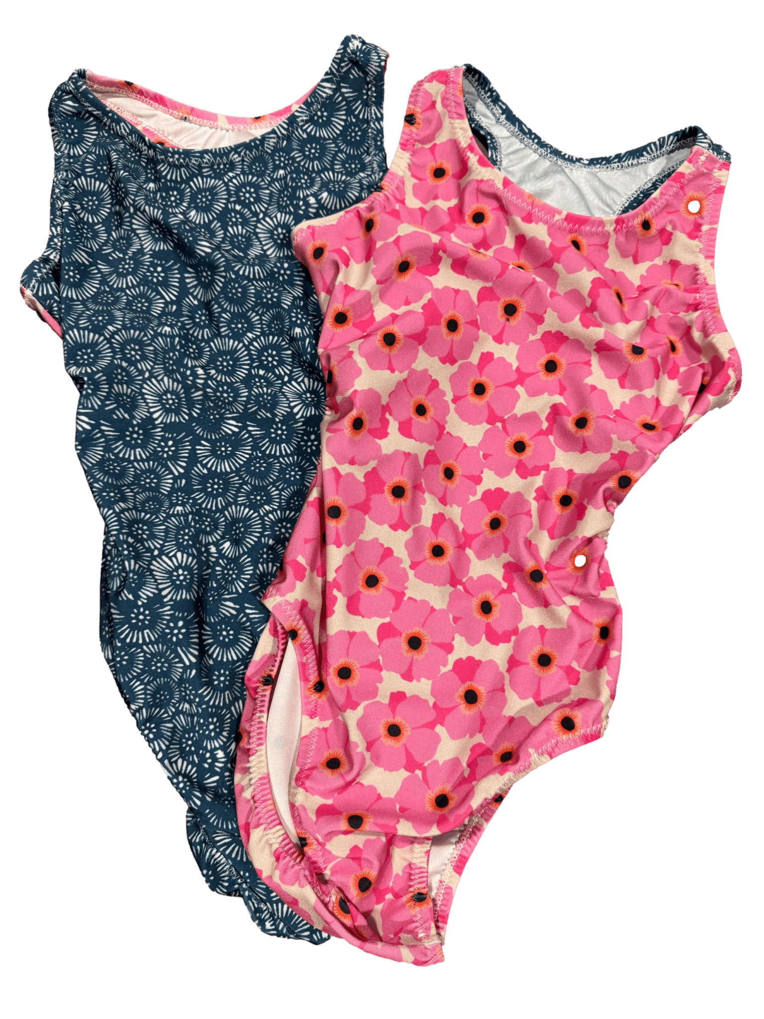 Poppys & Dandelions Gymnastics Leotard | Foxy's T - Back Leotard | Choose Your Style - Foxy’s