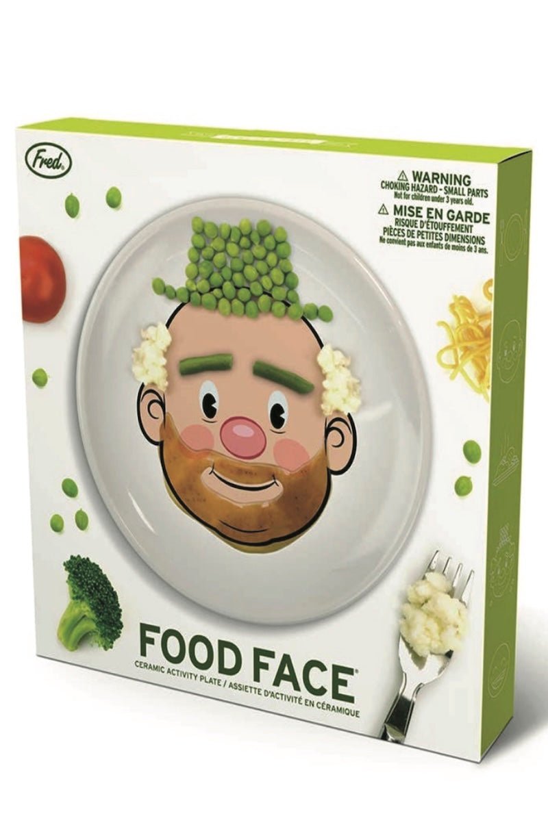 Food Face Plate - Fun Dinner Plate for Creative Kids | Foxy's - Foxy’s