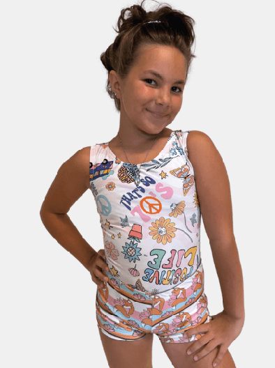 Foxy's Beautiful Life Gymnastics Leotard - Comfortable & Stylish for Girls - Foxy’s