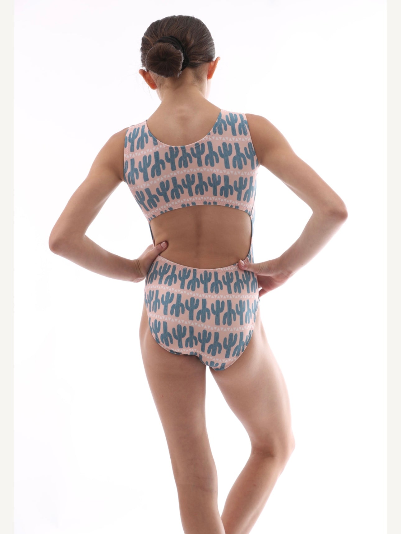 Wild West Cactus Gymnastics Leotard - Foxy's Leos - Comfortable & Stylish - Foxy’s