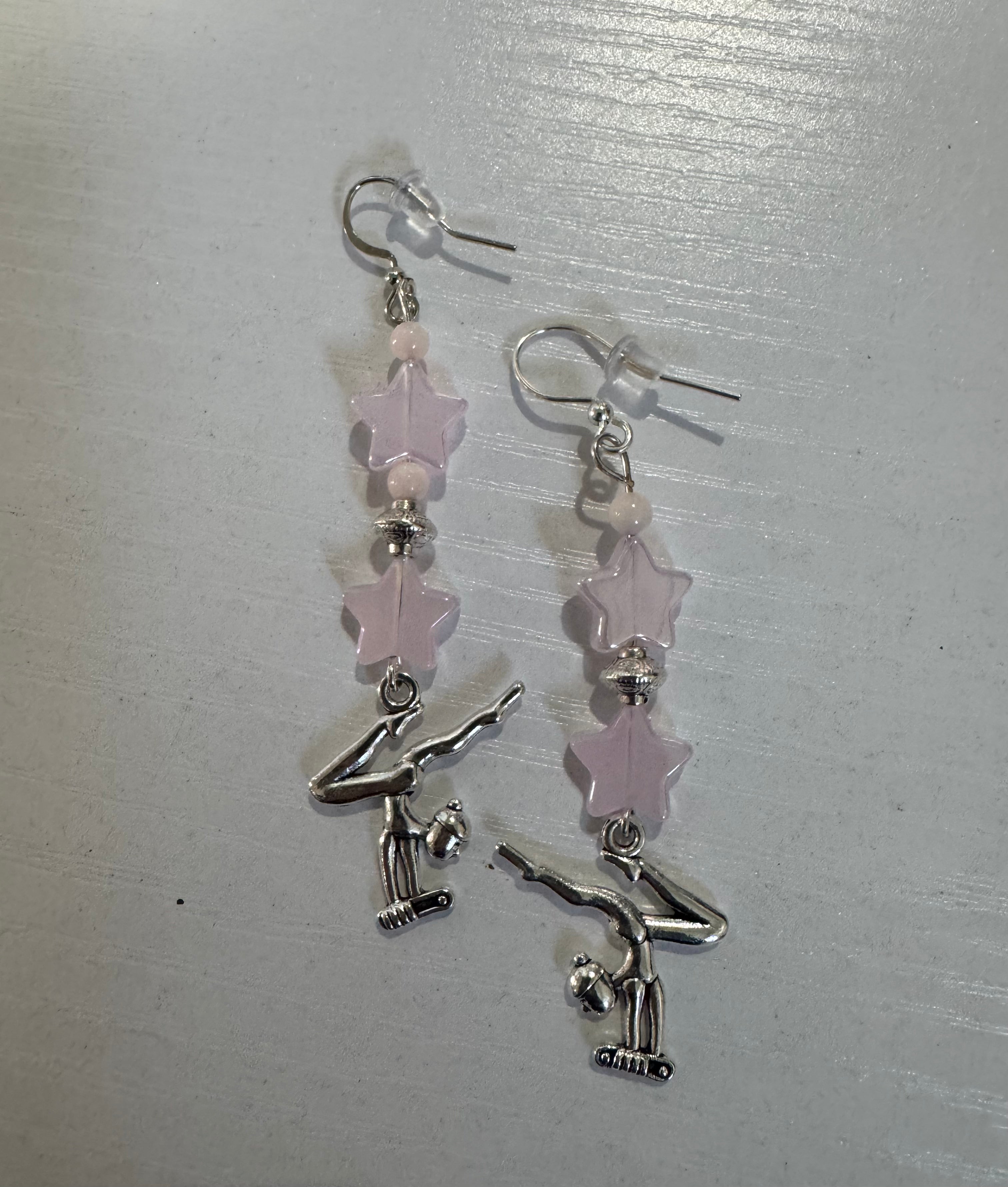 Gymnastics Dangle Earrings