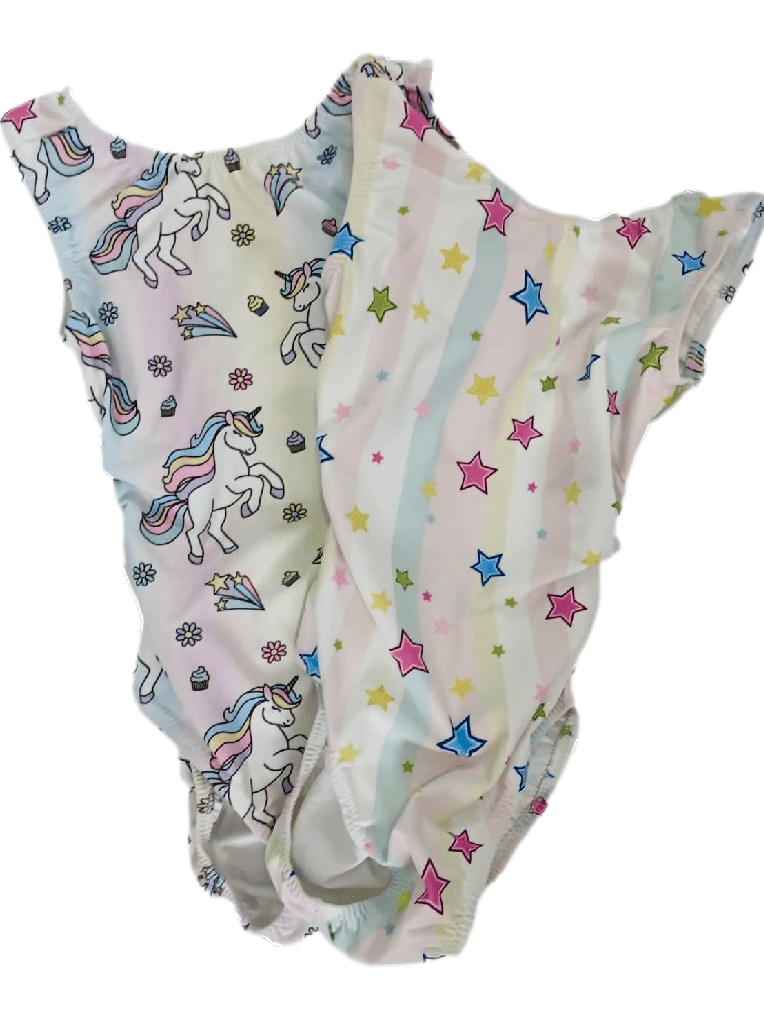 Rainbow Unicorn ULTRA SOFT Vice Versa Leotard - Choose Your Style! (Besties Leo) - Foxy’s