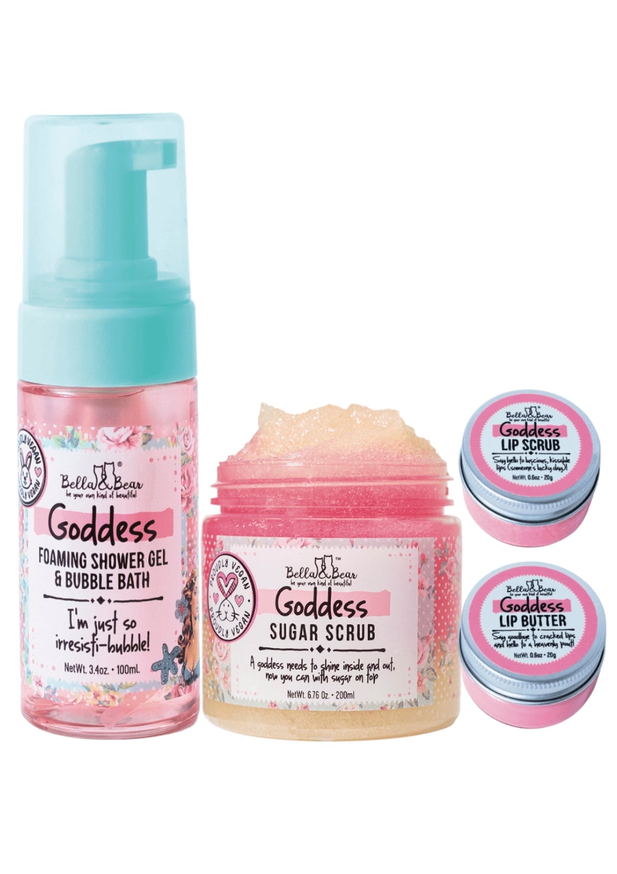 Goddess Girl's Tropical Spa Gift Set - Vegan & Cruelty - Free - Foxy’s