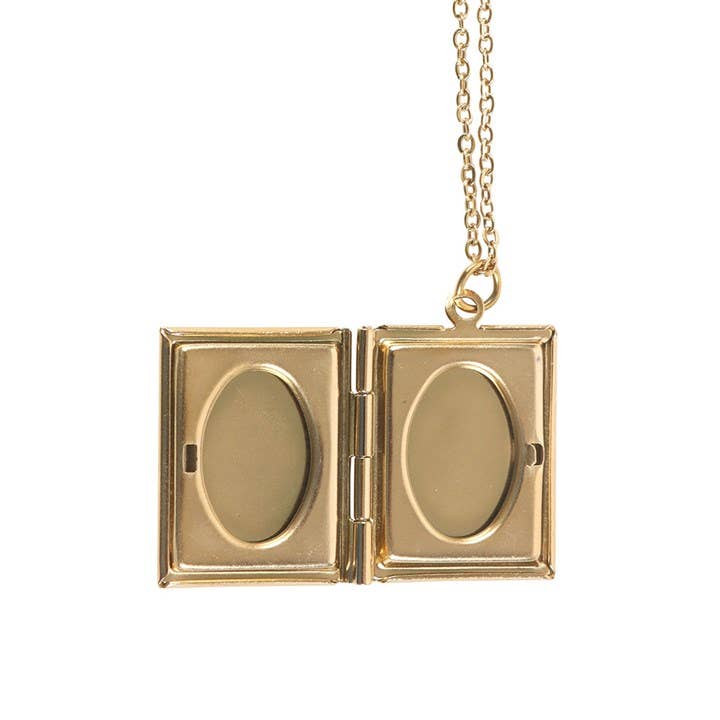 Book Shaped Locket Necklace in Gift Box - Foxy’s