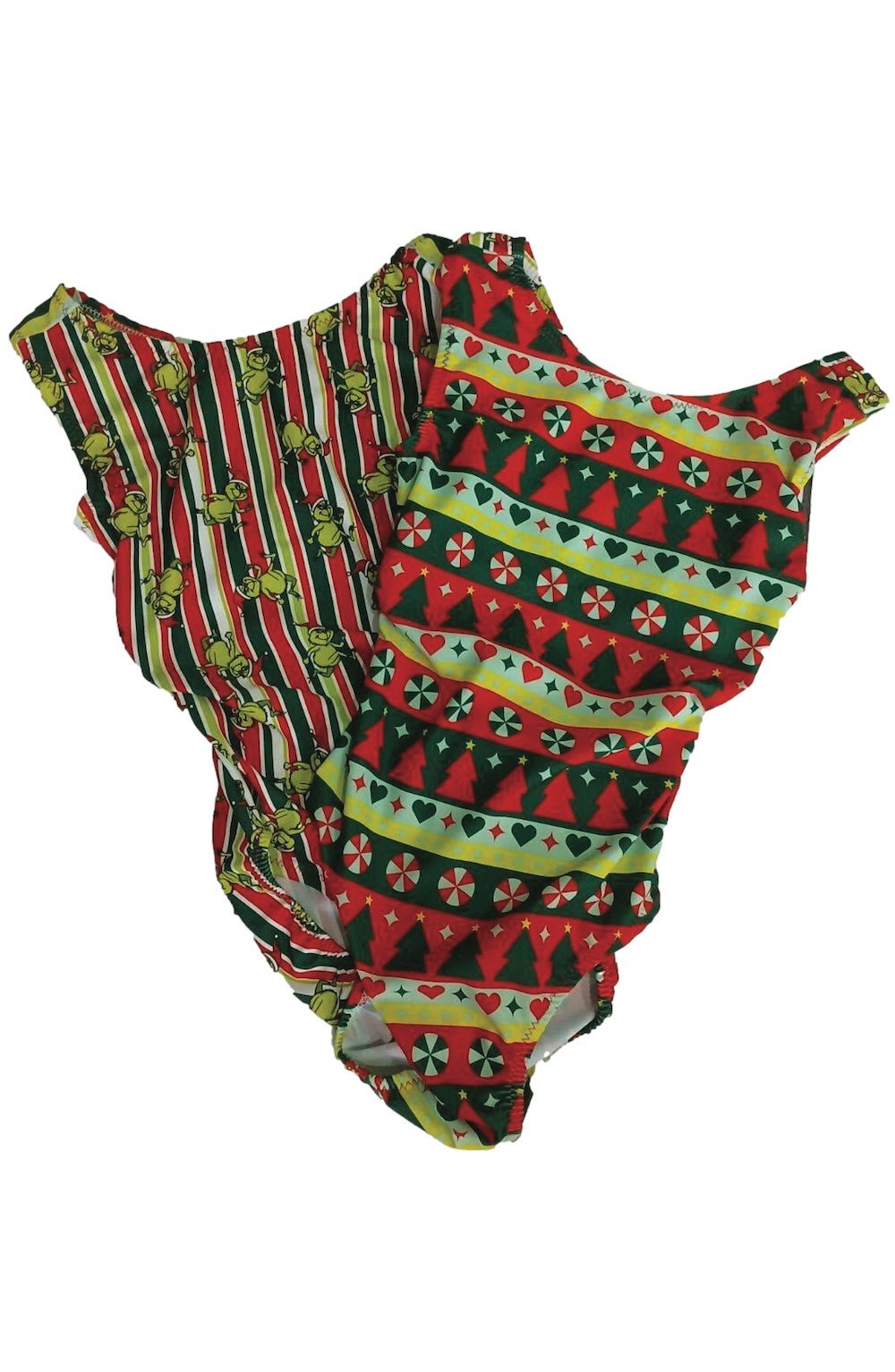 Grinchee Wonderland Vice Versa Leotard | Open-Back Tank Leotard - Foxy’s