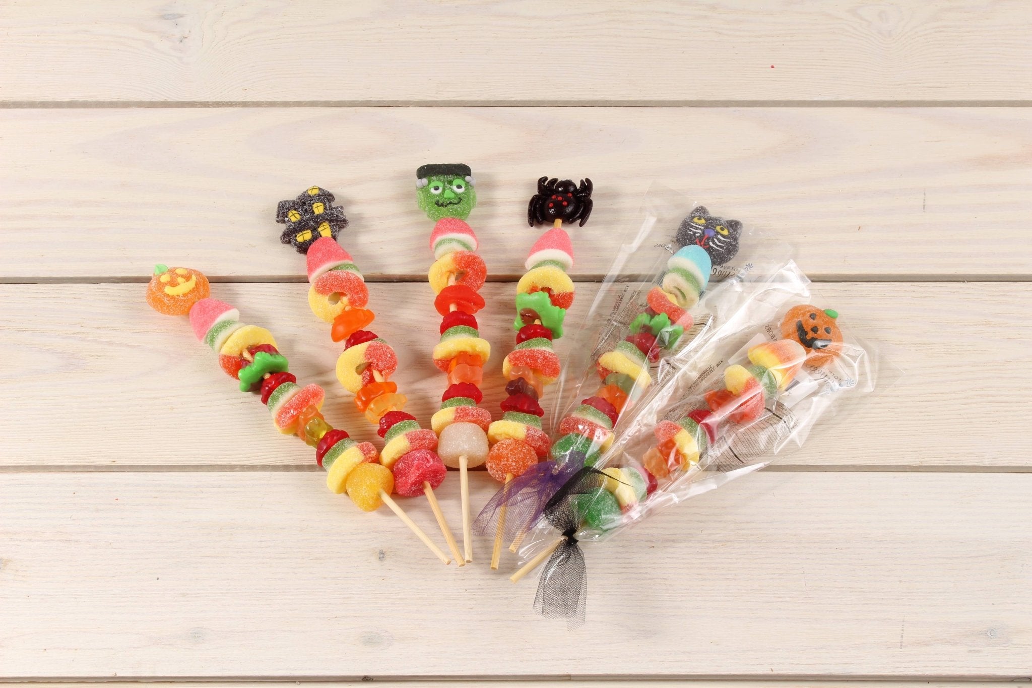 Halloween Gummy Kabobs - Foxy’s