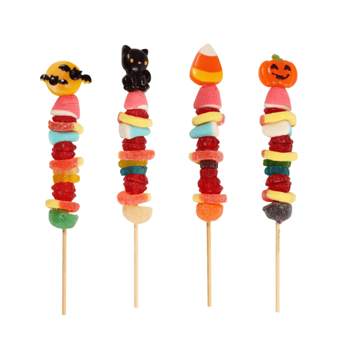 Halloween Gummy Kabobs - Foxy’s