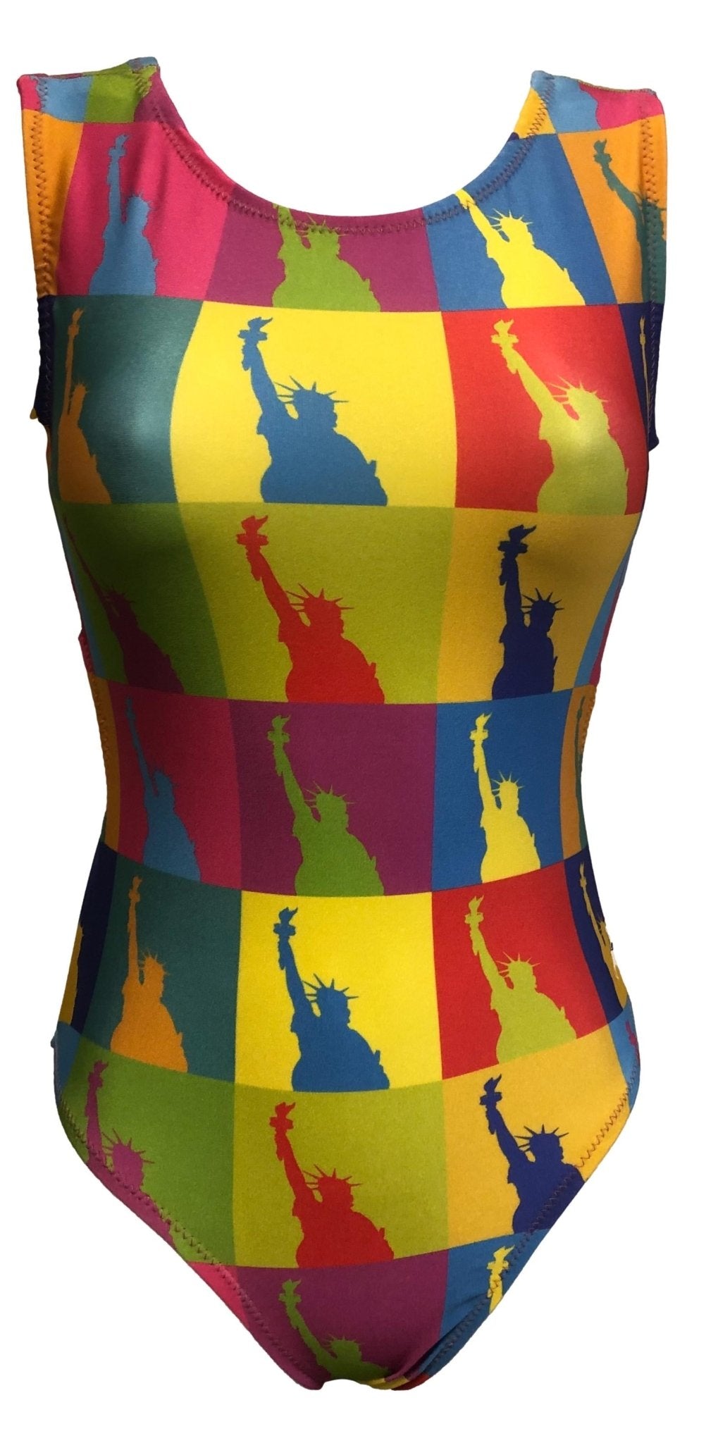 Liberty Statue Gymnastics Leotard - Foxy's Fun USA Design! - Foxy’s