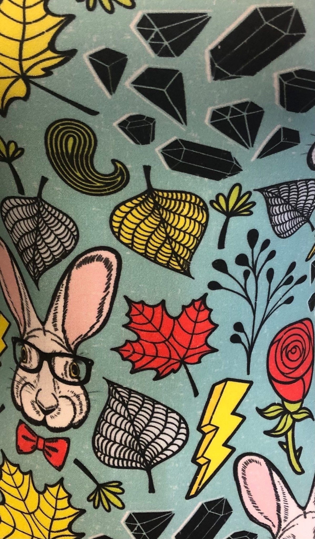 Bunny Wonderland Gymnastics Leotard - Girls Easter Leotard - Foxy's Leos - Foxy’s