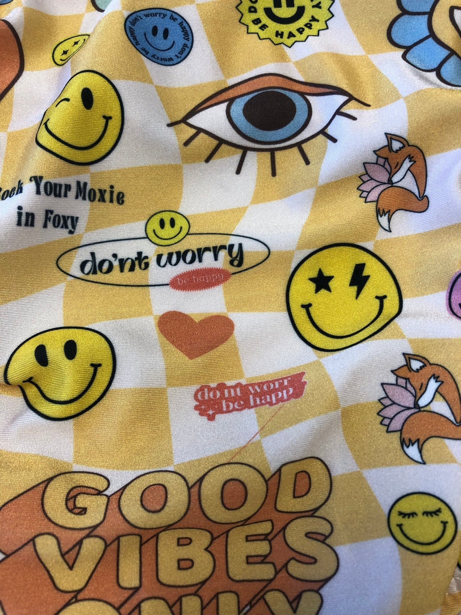 Indy World Leotard for Girls - Checkered Gymnastics & Dance Leo by Foxy's - Foxy’s