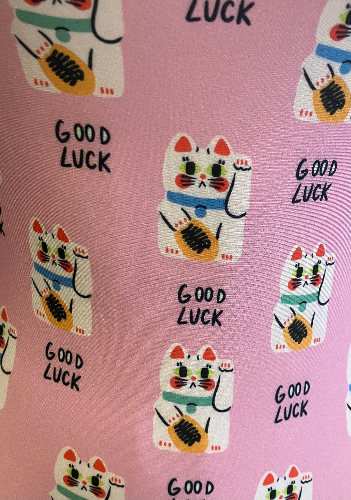 Lucky Golden Cat Gymnastics Leotard - Foxy's Girls & Women's Leo - Foxy’s