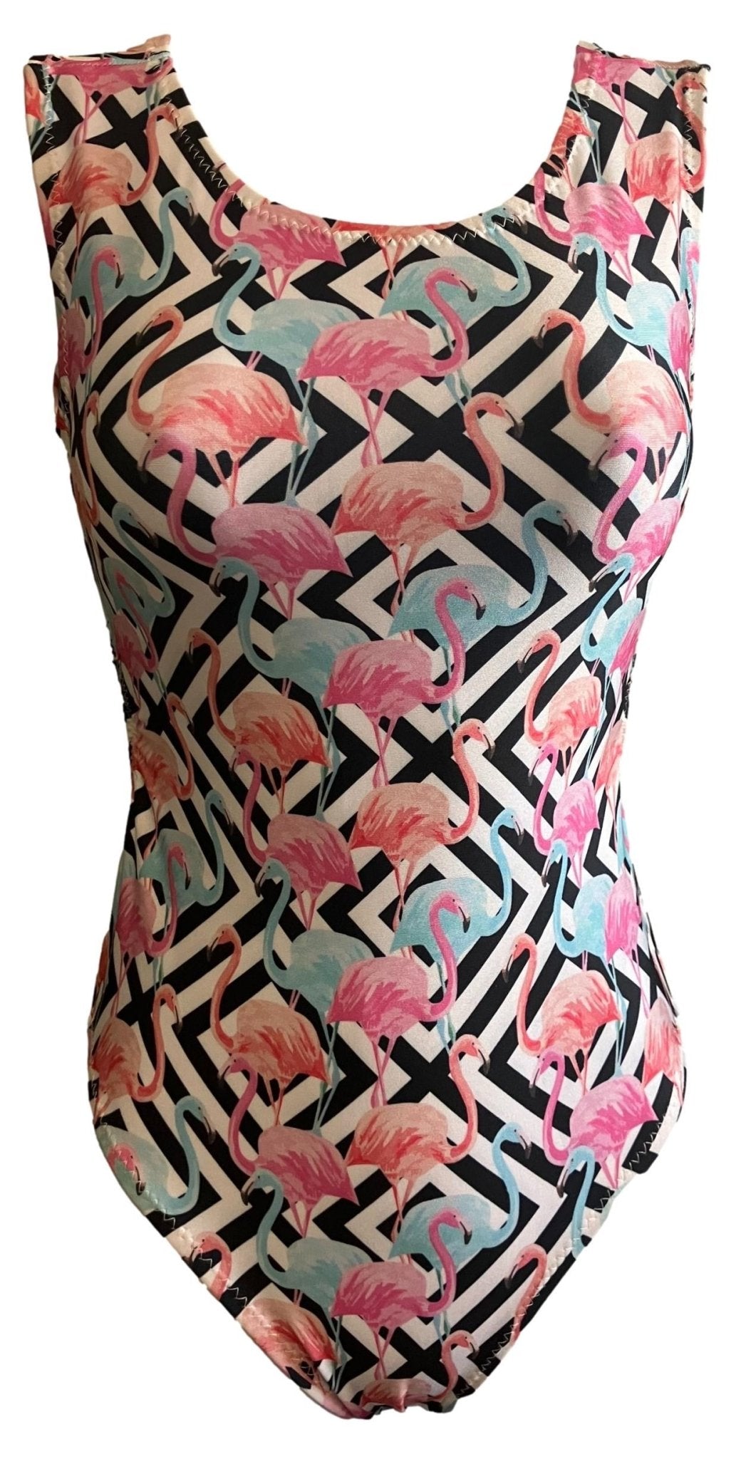 Foxy's Flamingo Leotard - Gymnastics & Dance - Made in USA - Foxy’s