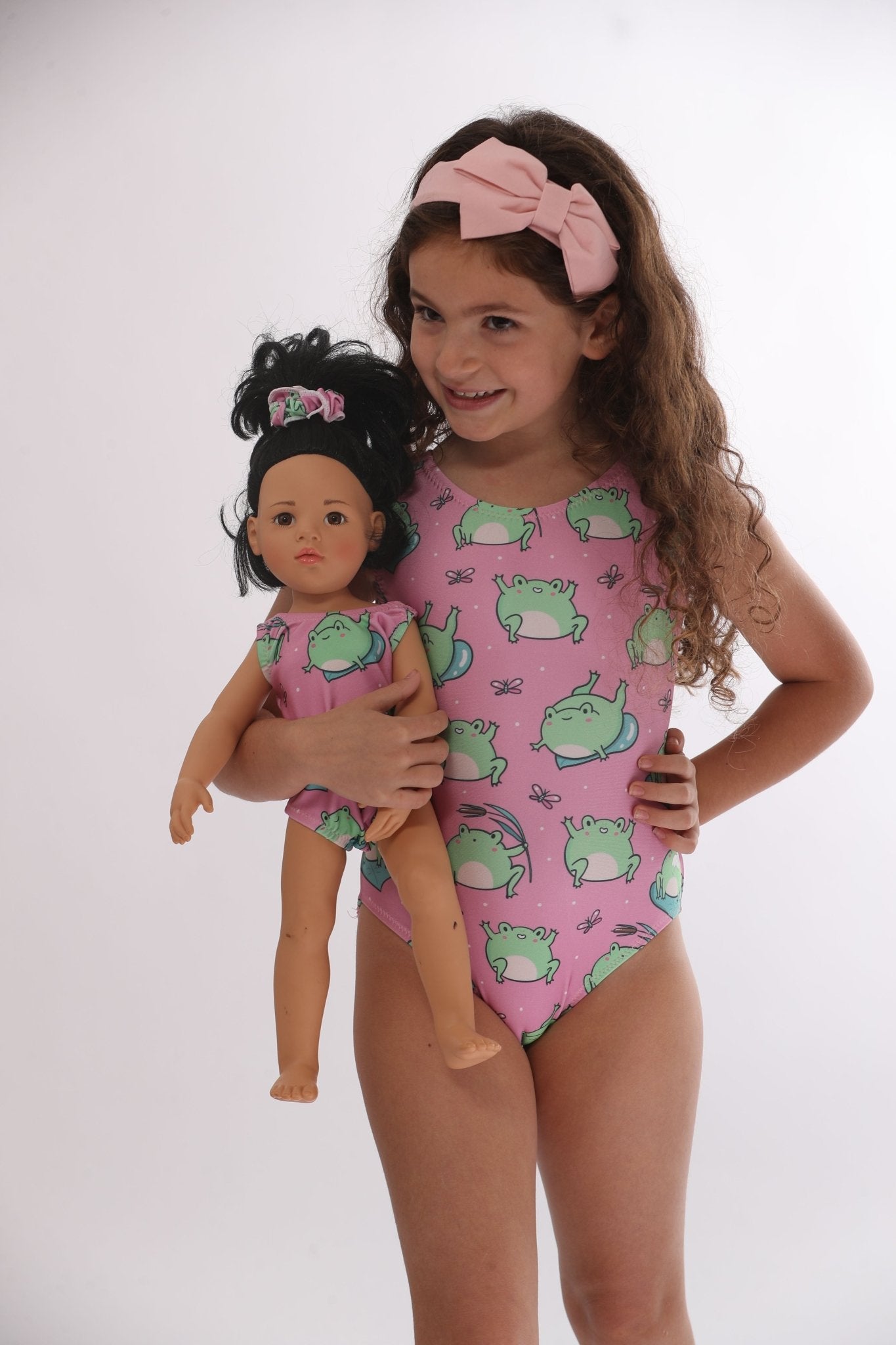 Frog Prince Leotard & Doll Set - Foxy's Tumble Tots - Gymnastics Leotards for Toddlers - Foxy’s
