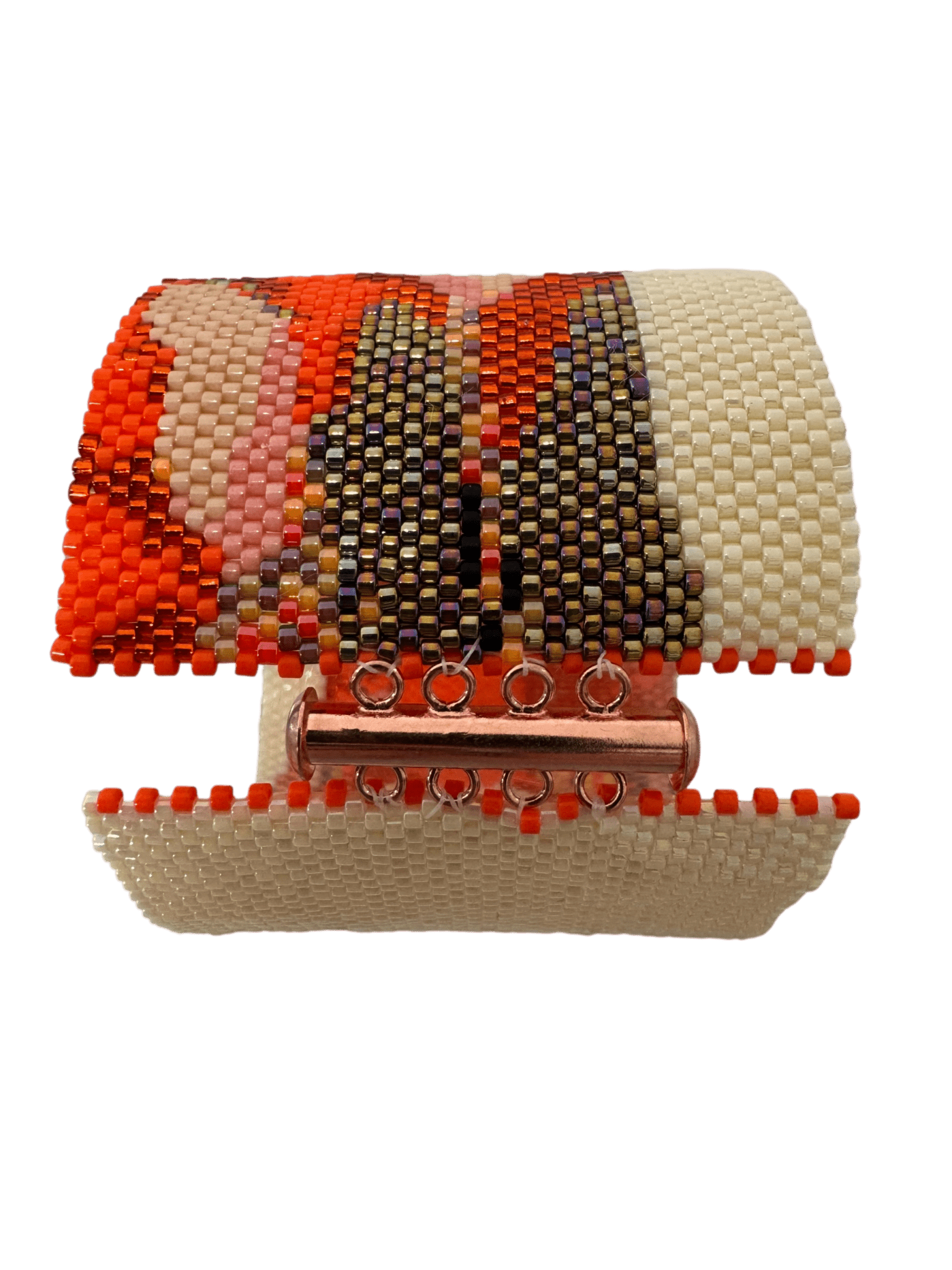 Fox Bracelet - Peyote Stitched Beaded Jewelry - Foxy's Leos - Foxy’s