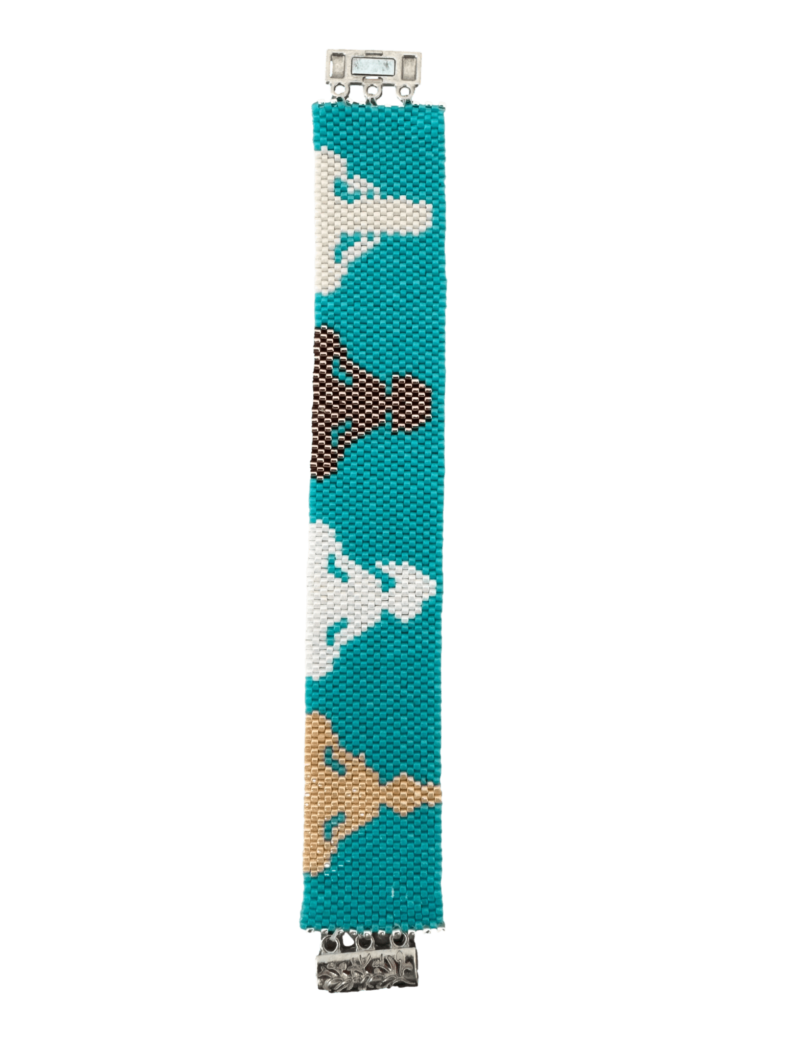 Mindfulness Peyote Yoga Bracelet - Adult Meditation Jewelry - Foxy's Leotards - Foxy’s