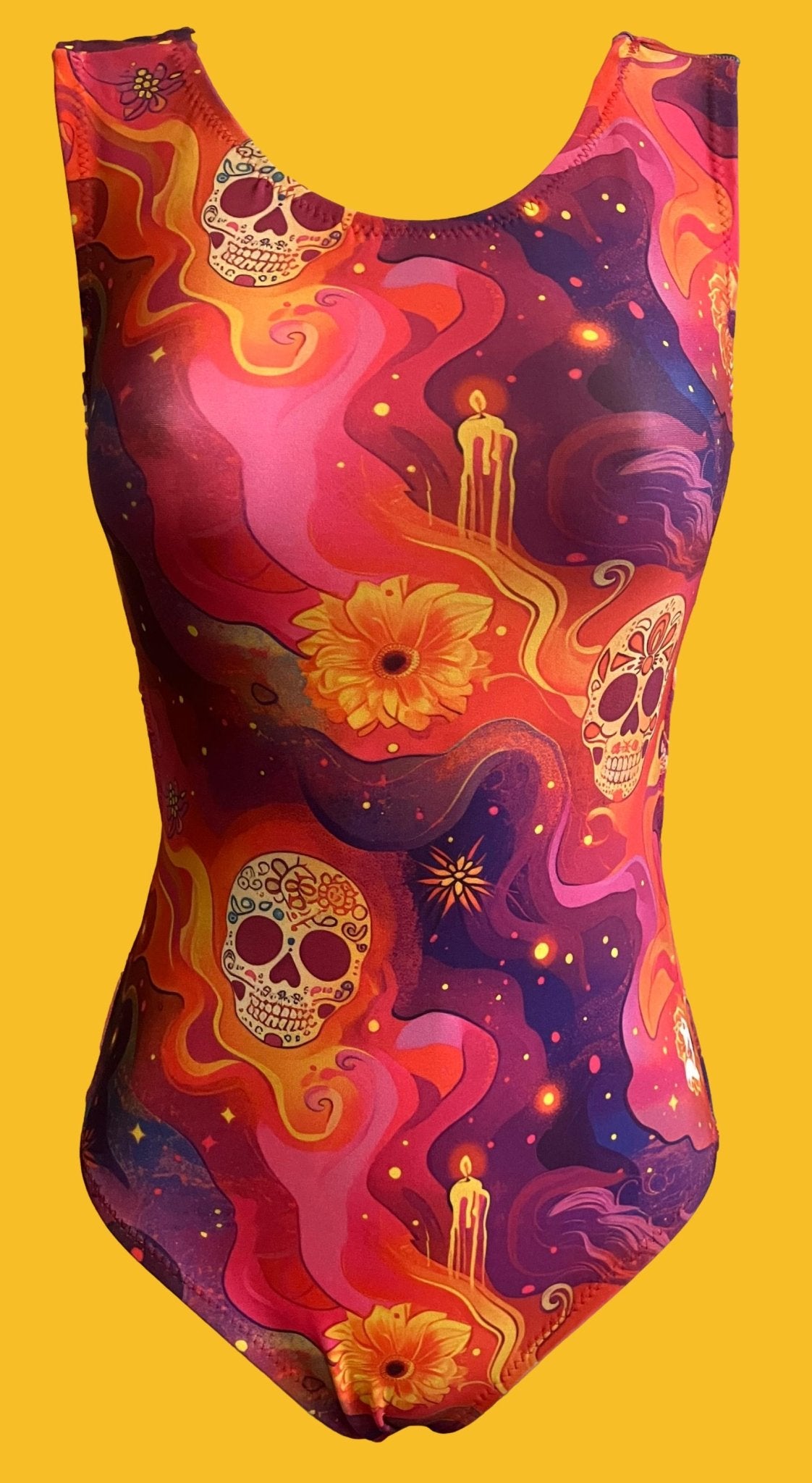 Skulledelic Leotard - Foxy’s