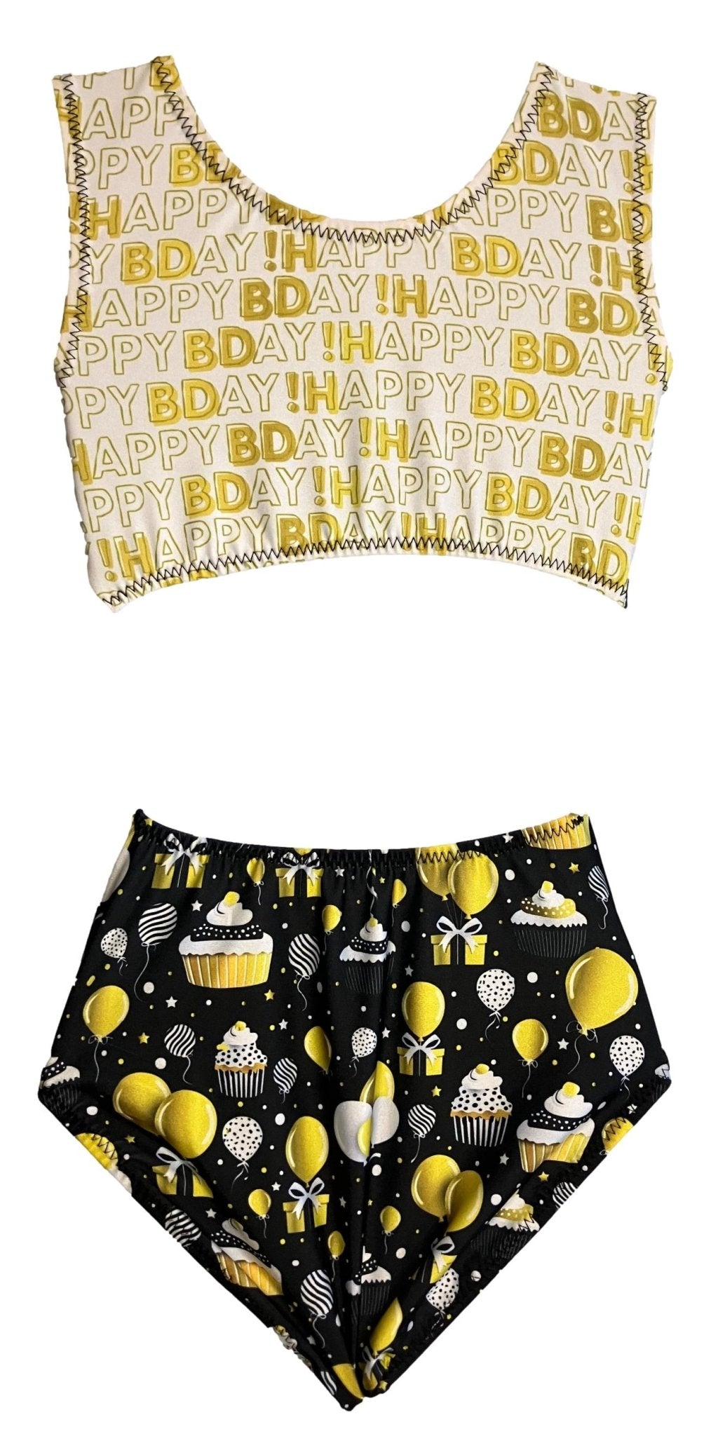 Birthday Celebration Gymnastics Leotard - Foxy's Girls Leotard for Parties! - Foxy’s