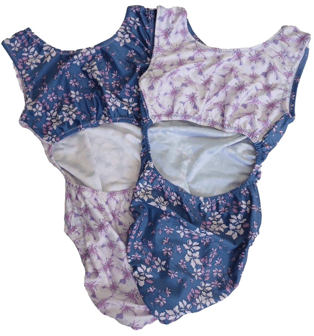 Pretty Blossoms Vice Versa Foxy's Leotard - Choose Your Style - Foxy’s