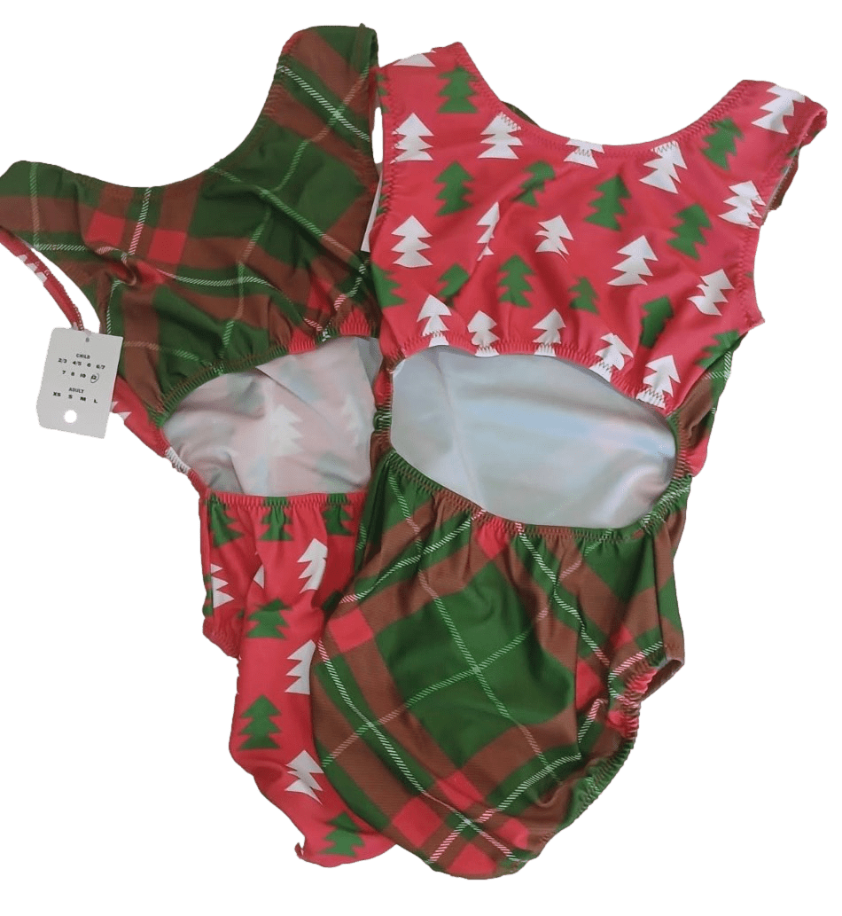 Christmas Classic Gymnastics Leotard | Foxy's Leotards - Choose Your Style! - Foxy’s