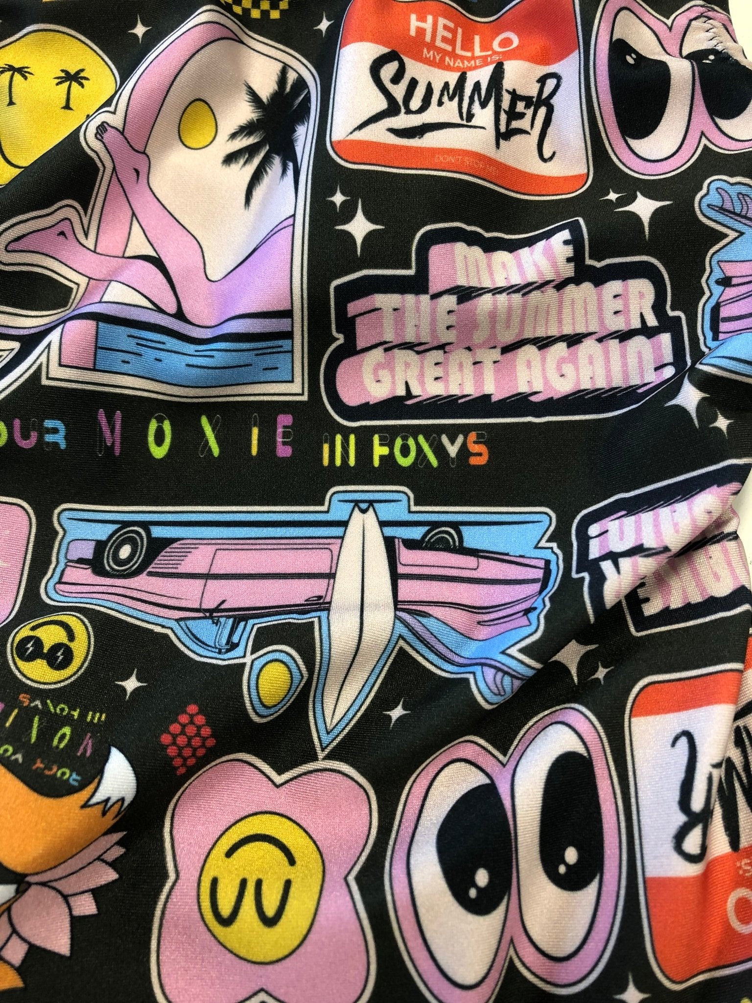 Foxy's Leotards: Rock Your Moxie Gymnastics Leotard - Fun, Colorful & Comfy Girls Leotard! - Foxy’s