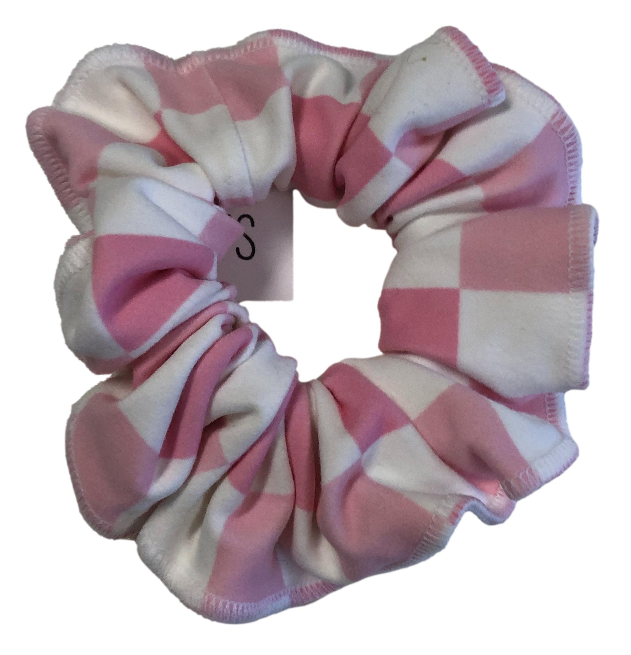 Ultra Soft Gingham Scrunchie - Foxy’s
