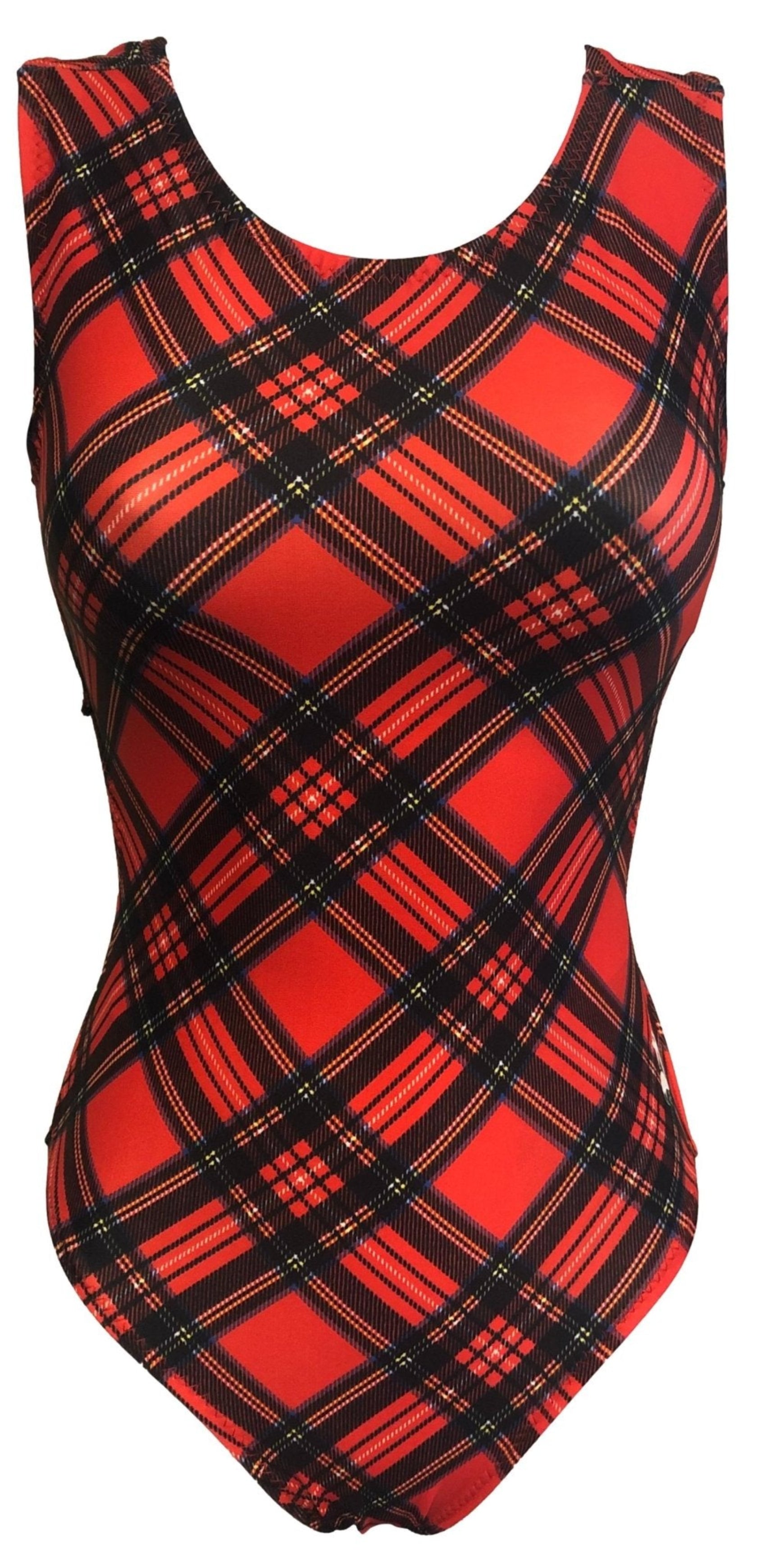 Classic Plaid Leotard - Foxy’s