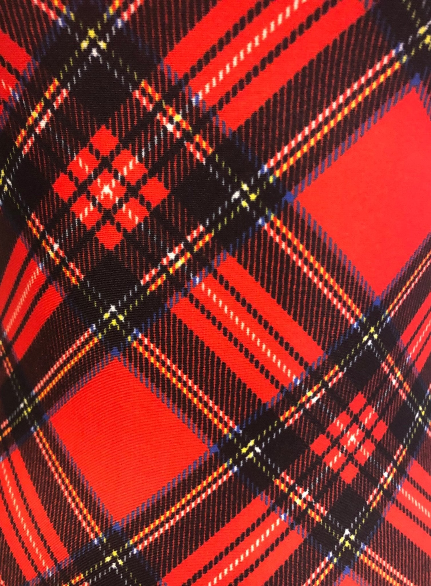 Classic Plaid Leotard - Foxy’s