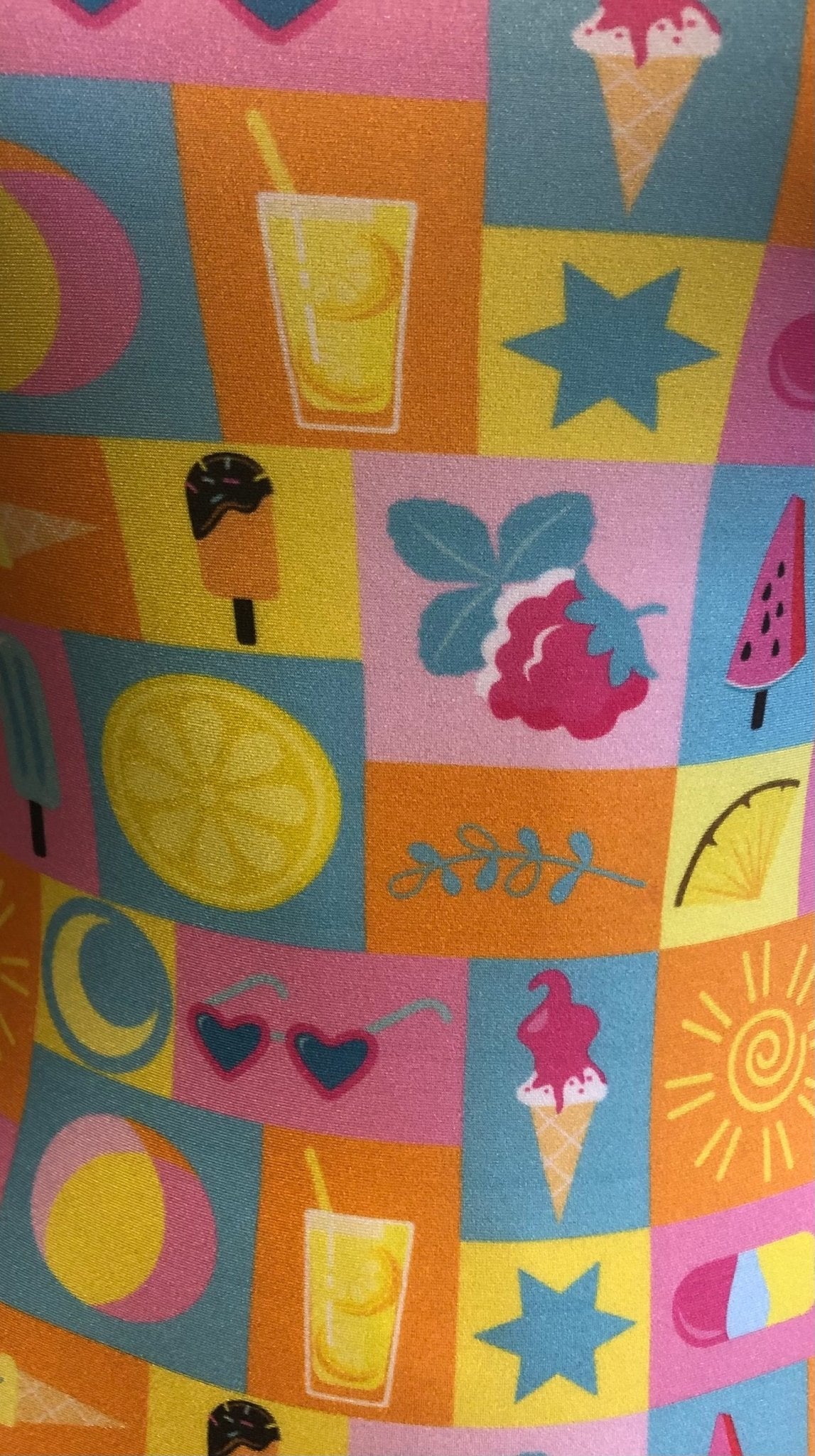 Summer Days Gymnastics Leotard - Foxy's Open Back Tank Leo - Foxy’s