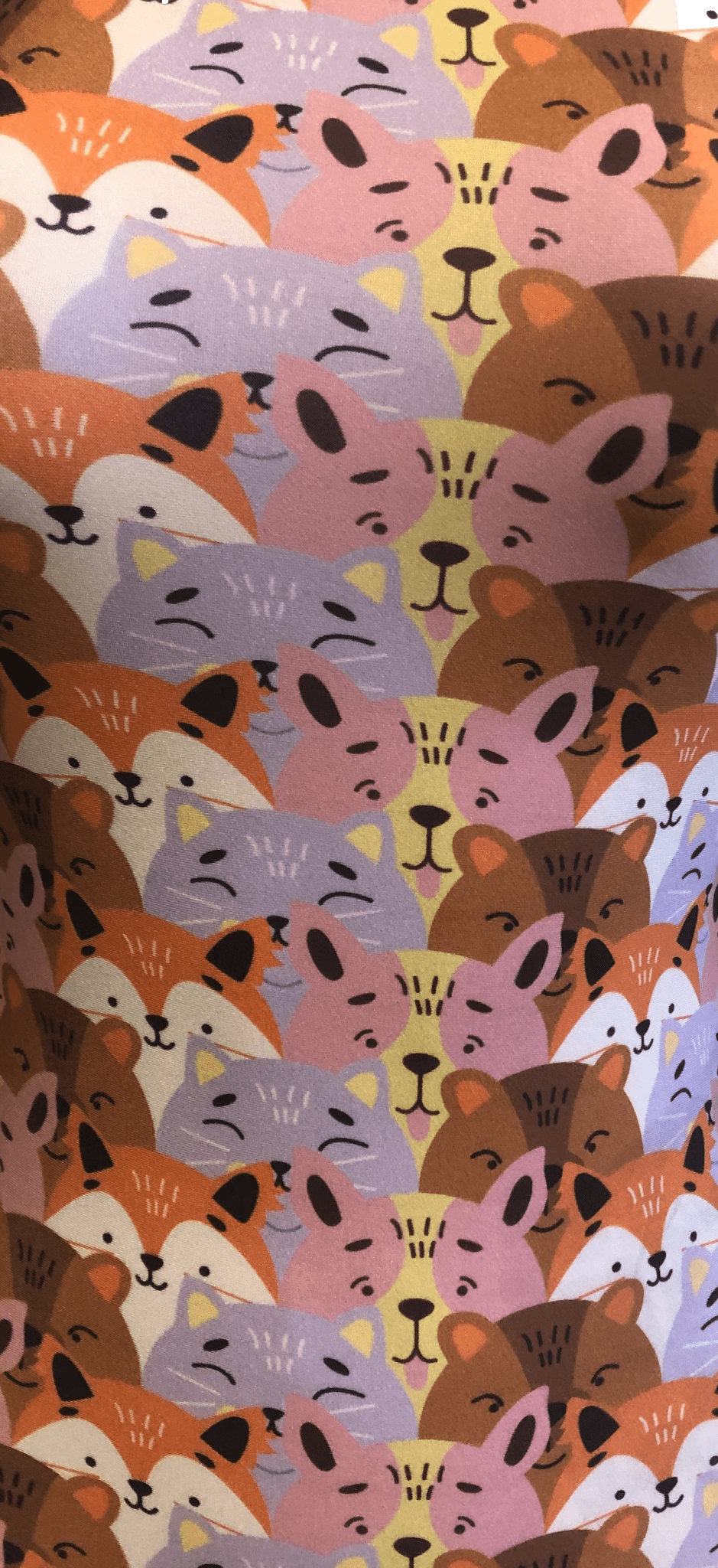 Friendship is Happiness Girls Gymnastics Leotard - Cute Animal Print | Foxy's Leos - Foxy’s