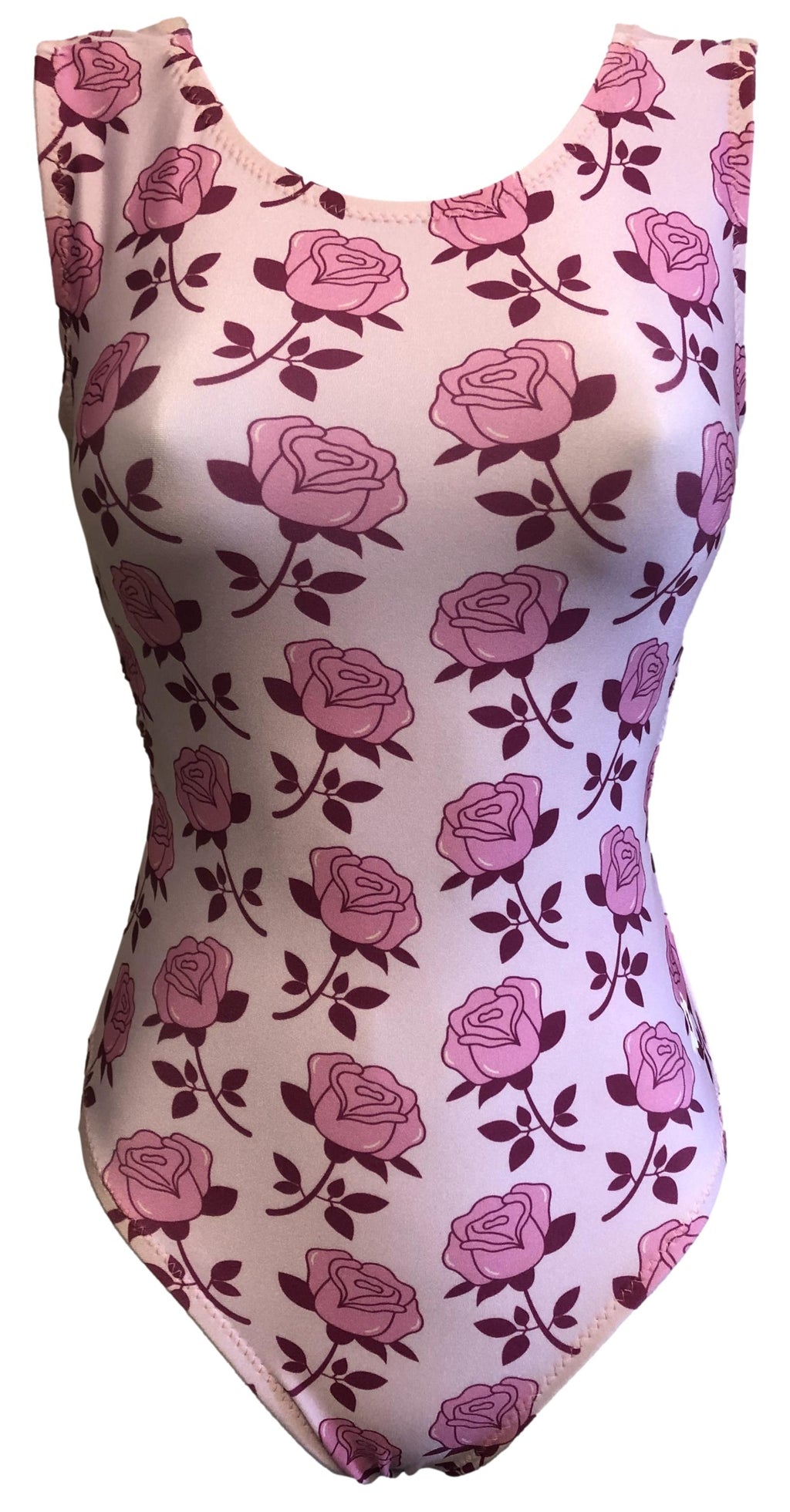 Bouquet of Roses leotard for girls