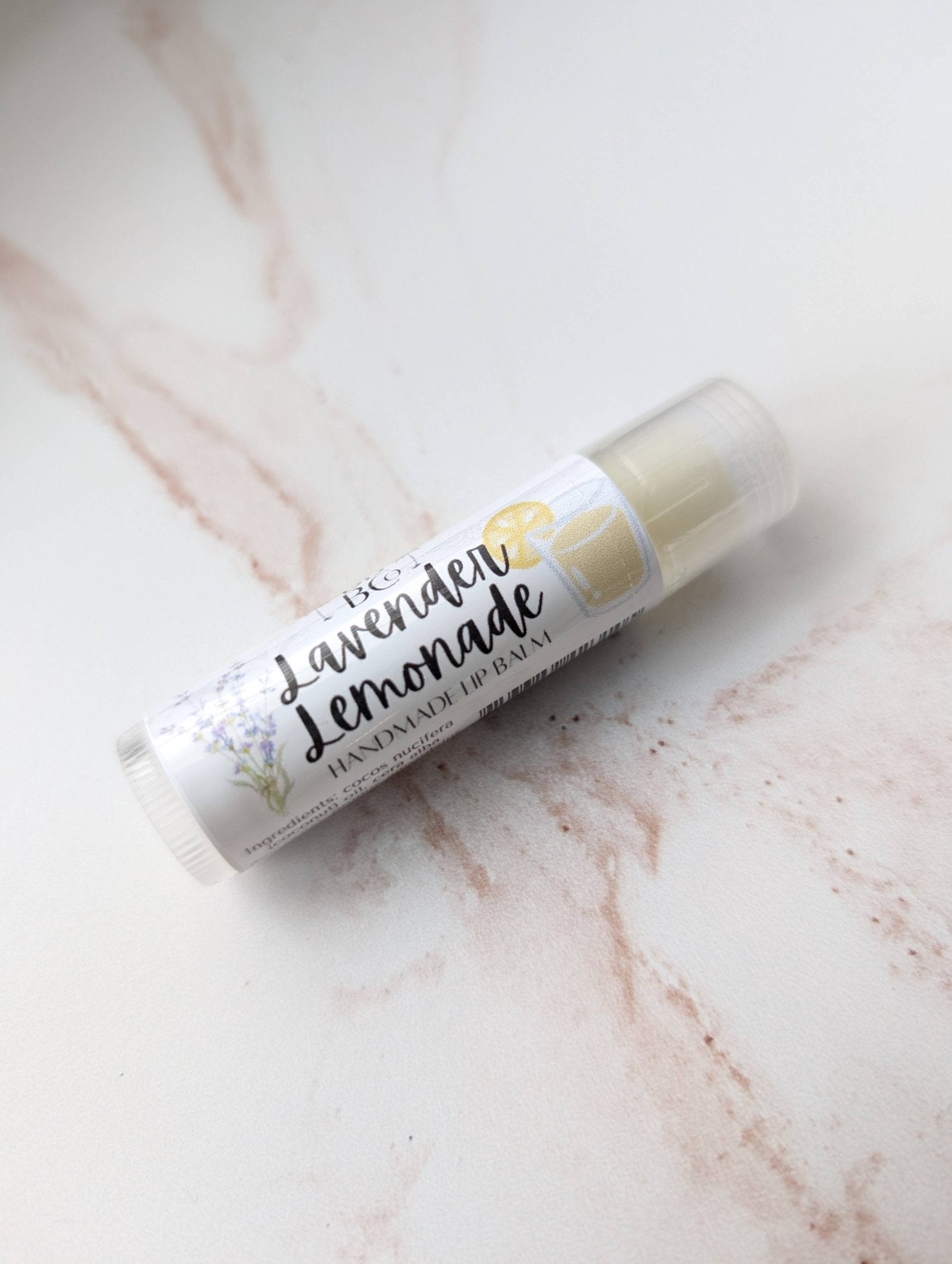 Lavender Lemonade Lip Balm: Pucker Up with Sweet & Zesty Fun! 🍋💜 - Foxy’s