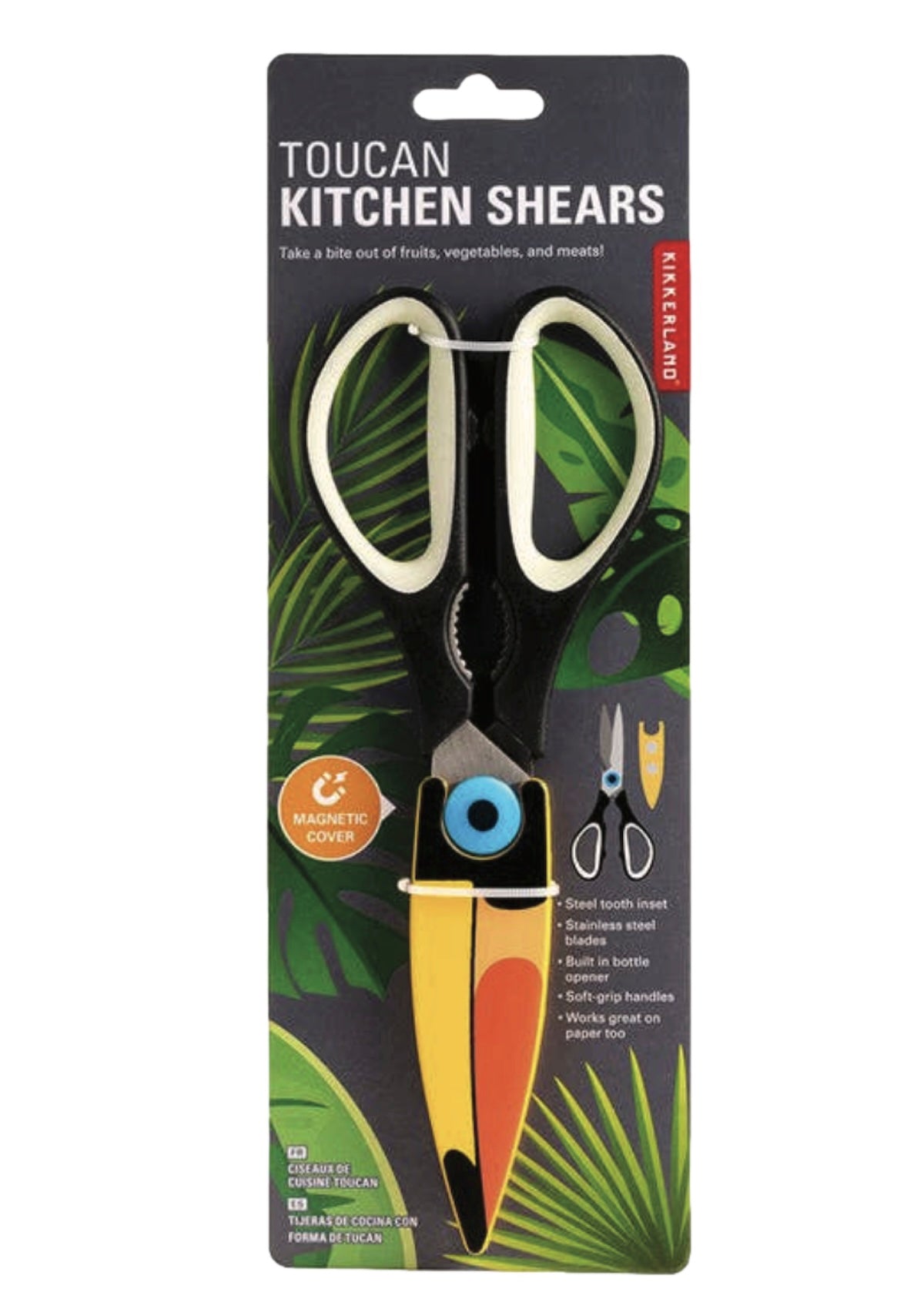 Toucan Kitchen Shears: Multifunctional Fun for Food Prep! ✂️ - Foxy’s