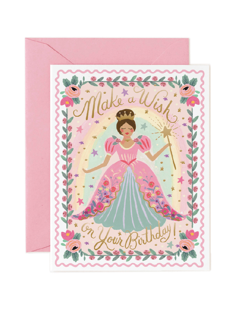 Princess Birthday Card - Foxy’s