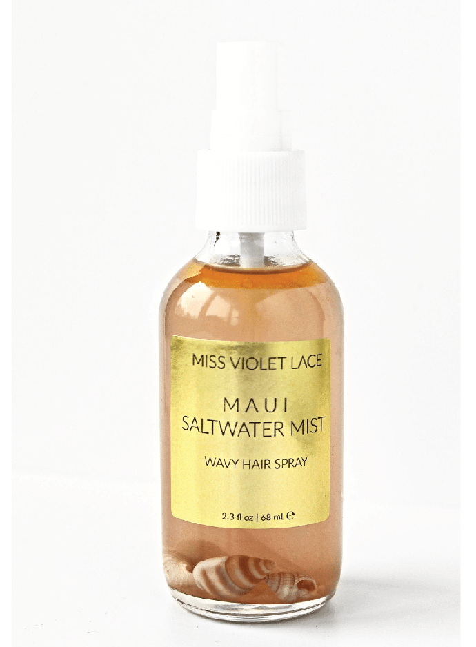 Maui Saltwater Mist: Effortless Beachy Waves & Hydrated Hair with Real Seashells! 🌊 - Foxy’s