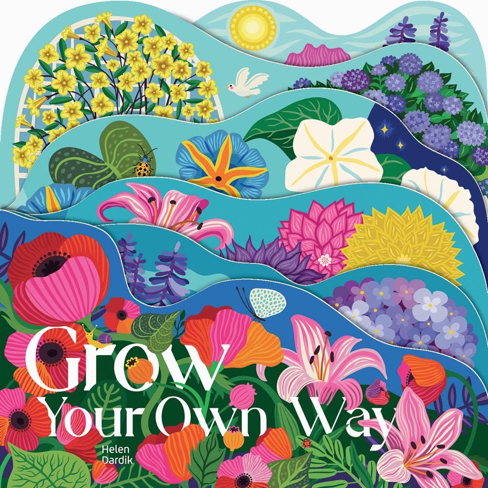 Grow Your Own Way: Nurturing Kindness & Growth | Flower Board Book for Kids - Foxy’s