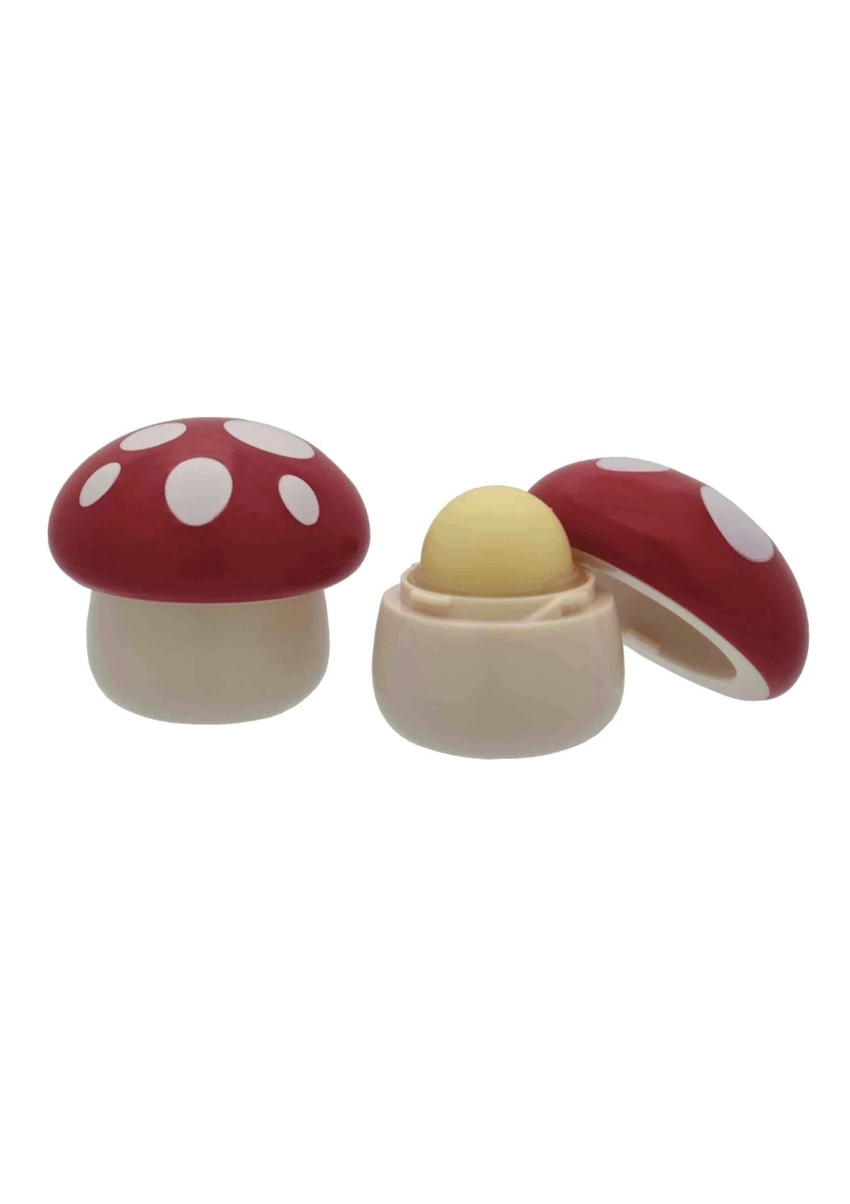 Vanilla Mushroom Lip Balm - Pocket - Sized Cute & Moisturizing! - Foxy’s