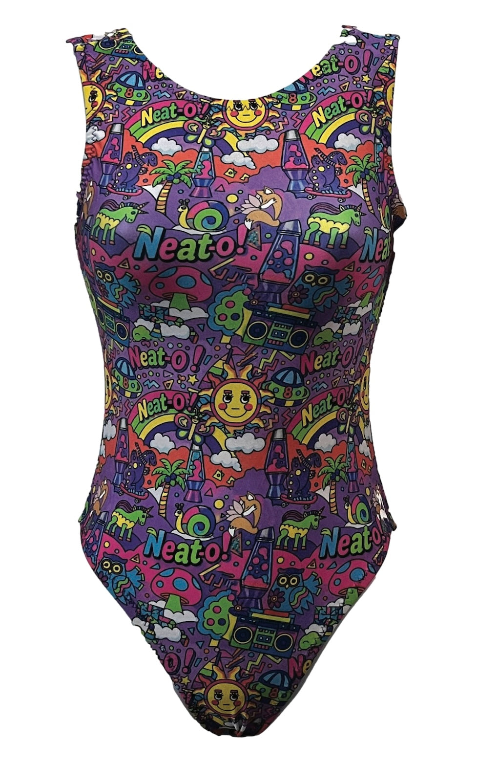 fun neato print by Foxy's Leotards in a cool leotard for girls