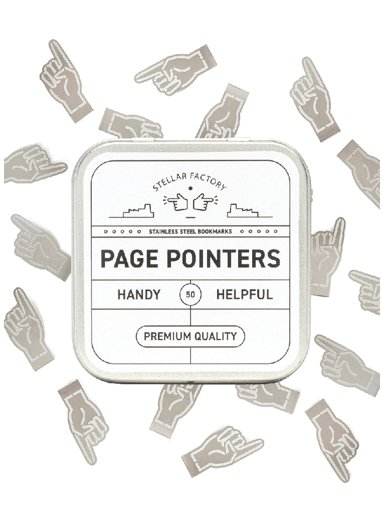 Page Pointers: Metal Bookmarks - Foxy’s