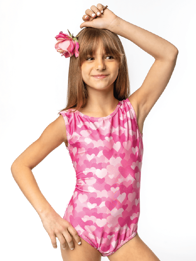 Pink Hearts & Cheetah Print Vice Versa Foxy's Leotard (Which Will You Choose?) - Foxy’s