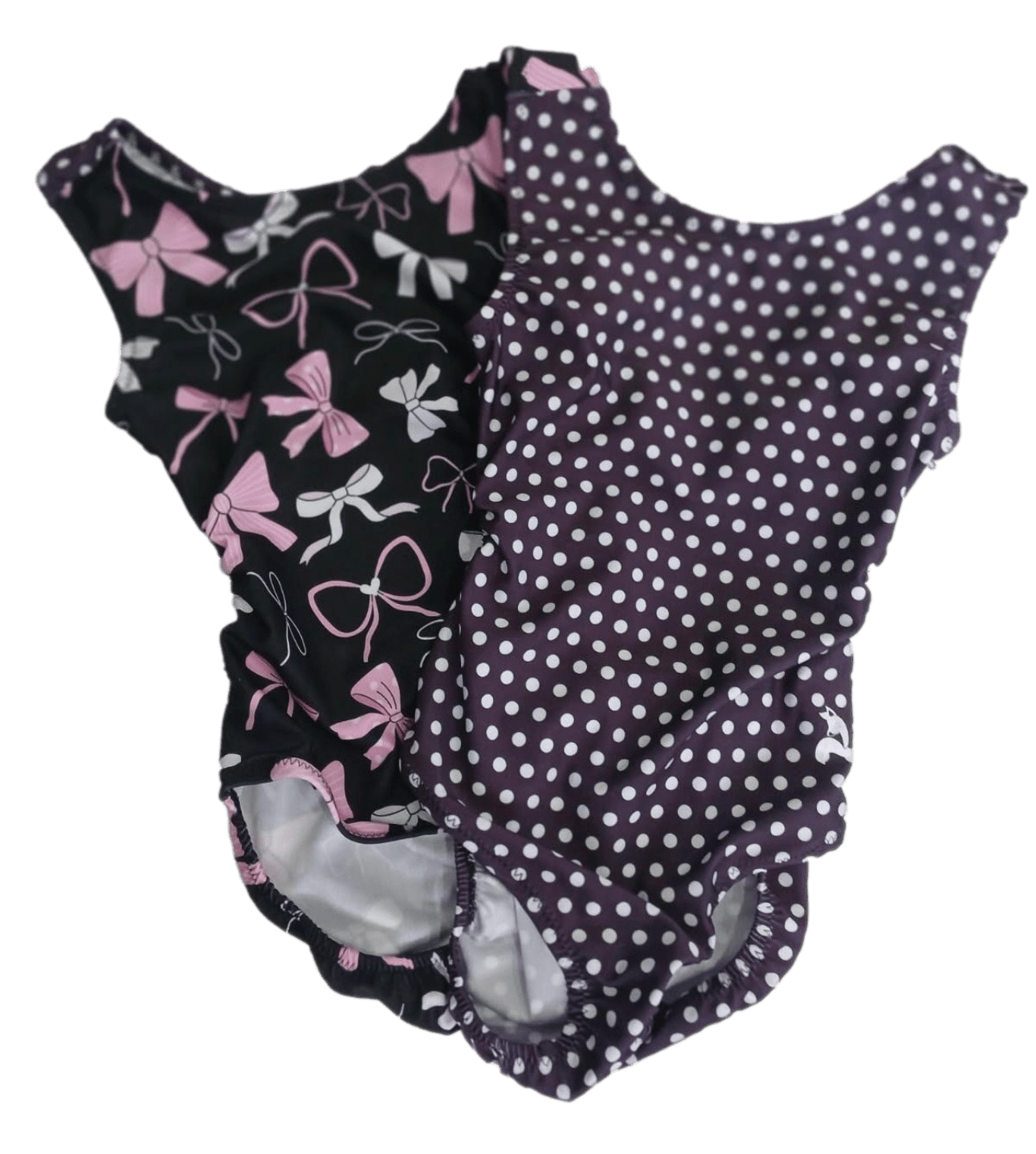 Polka Dot Bow VICE VERSA Leotard for Girls (Choose Your Style) - Foxy’s