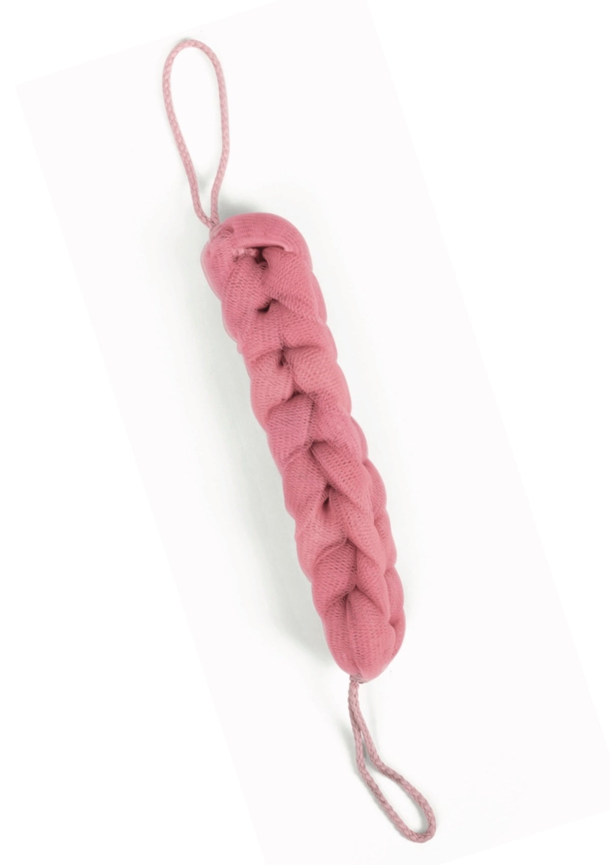 Exfoliating Back Scrubber for Smooth Skin - Pink - Luxe Gentle Clean - Foxy’s