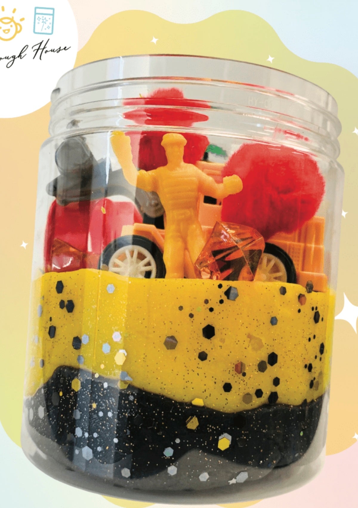 Super Size Construction Magical Jars - Foxy’s
